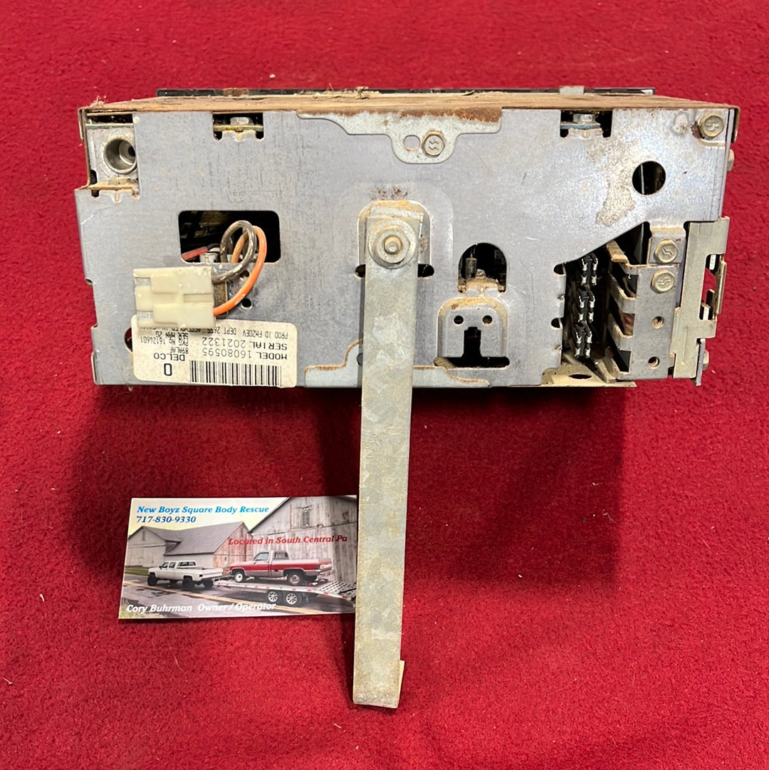 Bracket, Rear Radio Support Bracket 1989 - 1991
