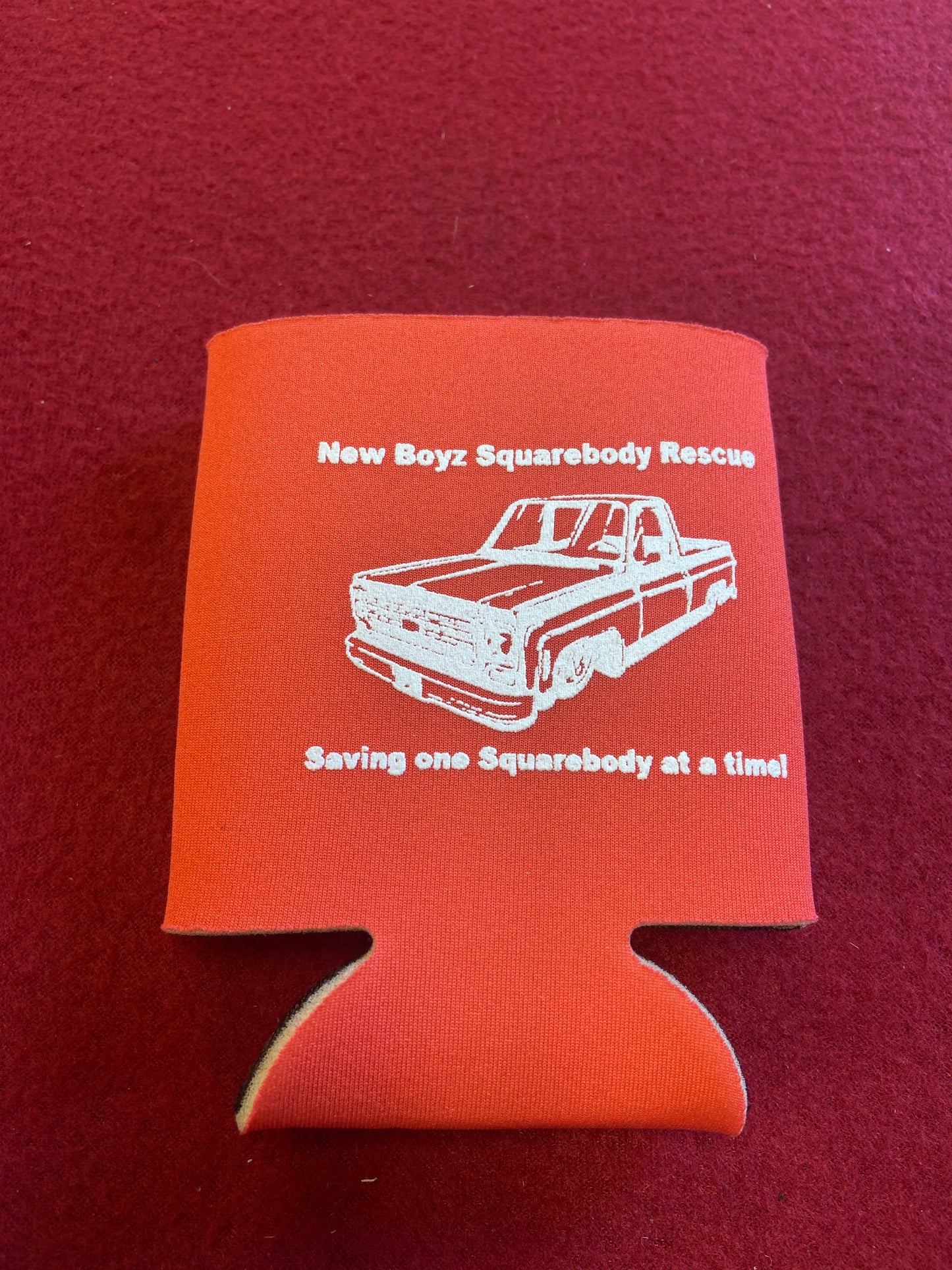 Koozie Salmon with White Logo