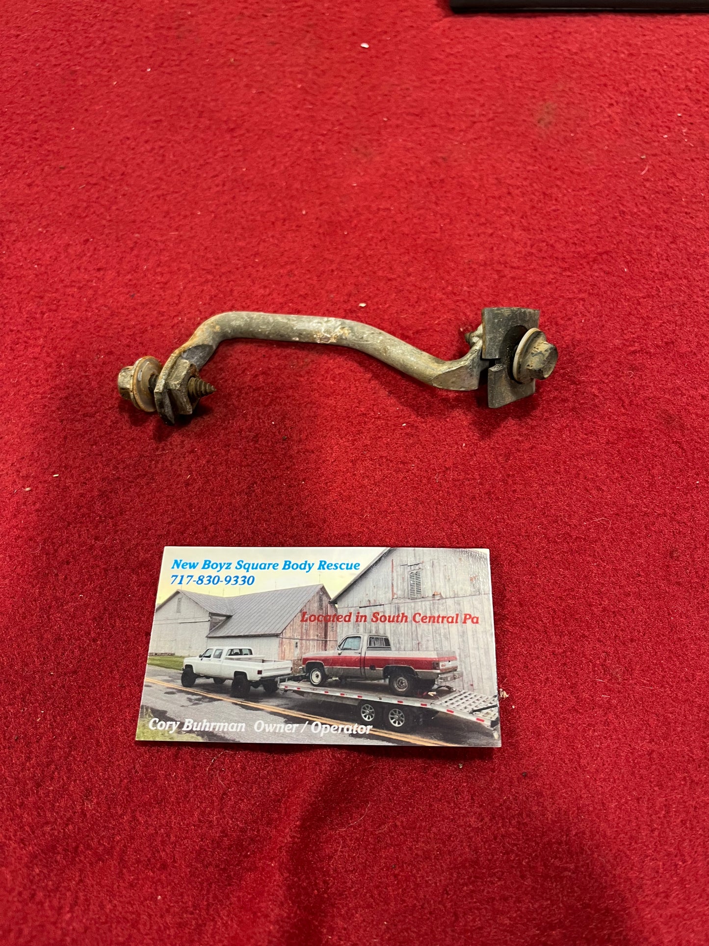 Bracket, Door Mirror Mounting Bracket Left