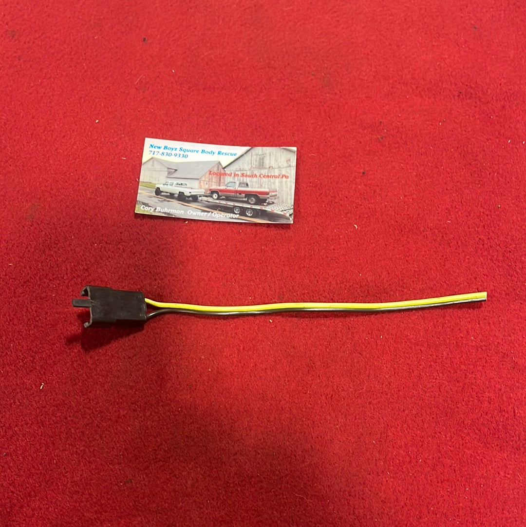 Pigtail, Radio LH Rear Speaker Pigtail (Speaker Side)(Short Lead)