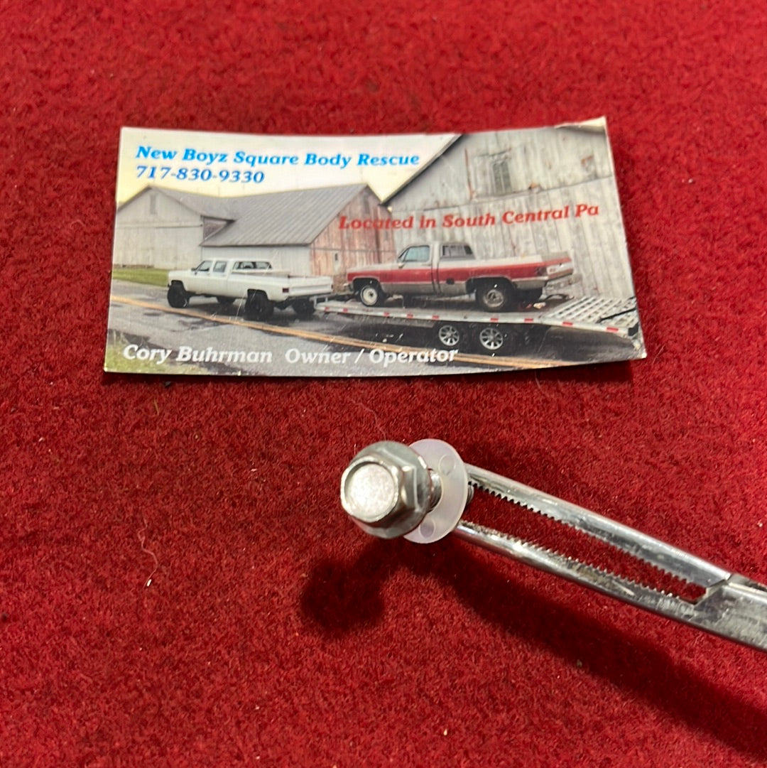 Bolt, Mirror Stainless Steel Bolt 1/4 x 20 x 1.25 long