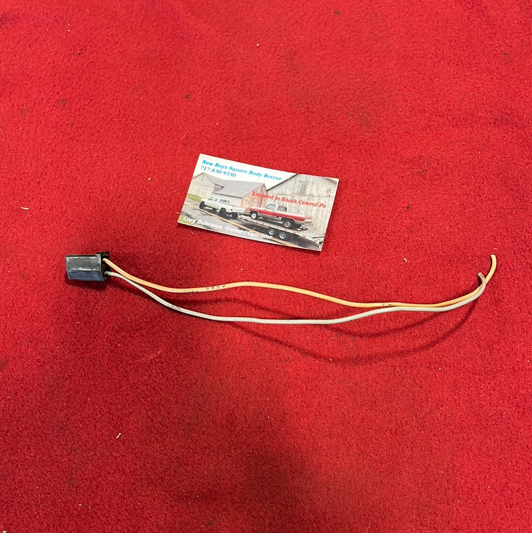 Pigtail, Radio LH Front Speaker Pigtail (Speaker Side)(Short Lead)