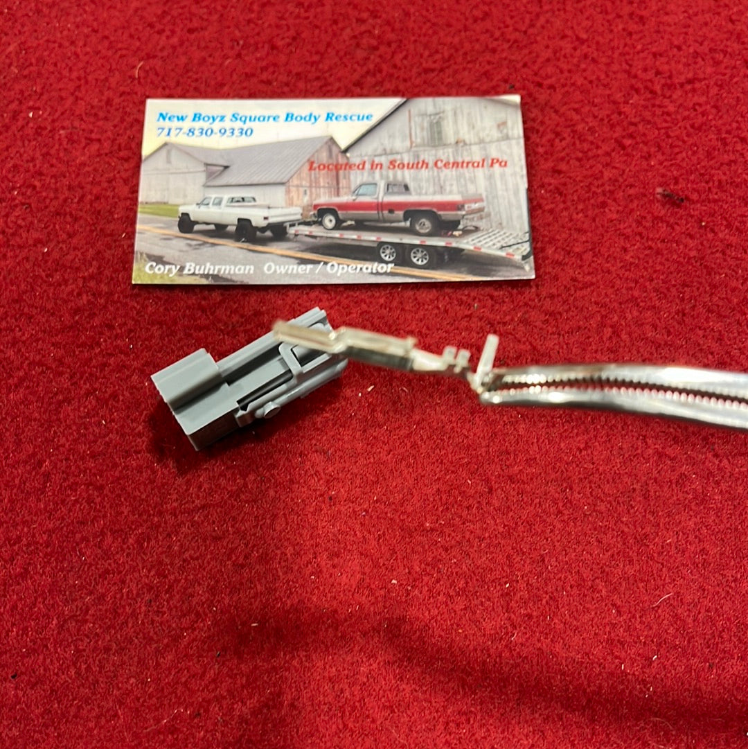 Terminal, Delphi #480 Series Female Connector & Male Terminal 14-16GA