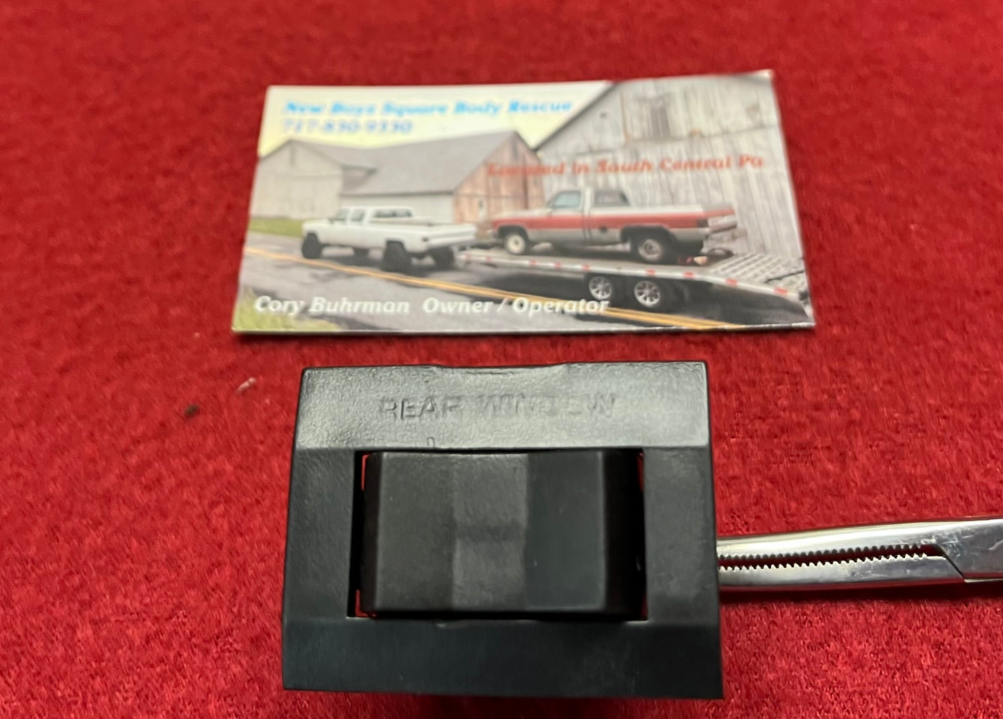 Switch, Power Rear Glass / Window Switch (Blazer & Suburban)