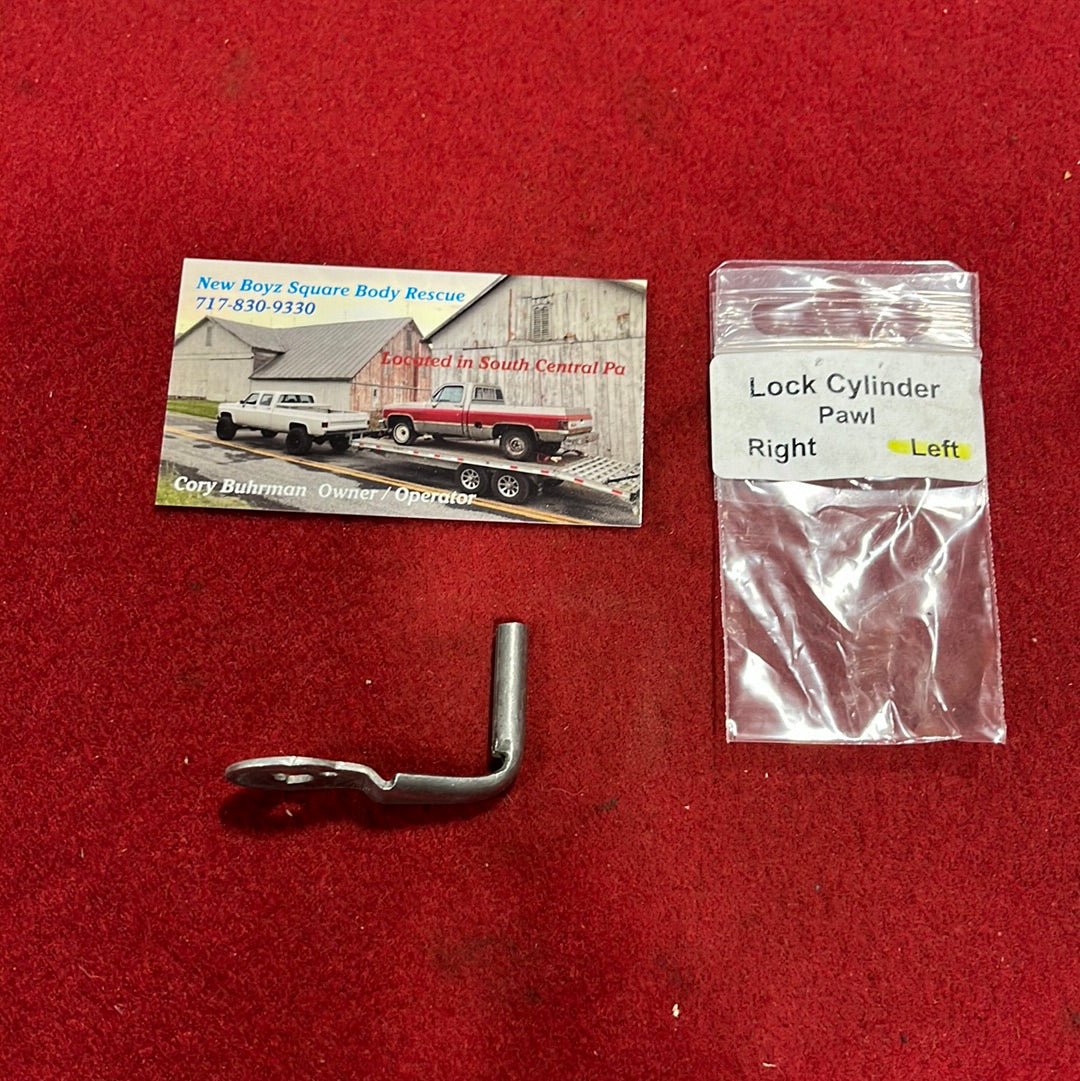 Pawl, Door Lock Cylinder Pawl Left Side (Drivers Door)