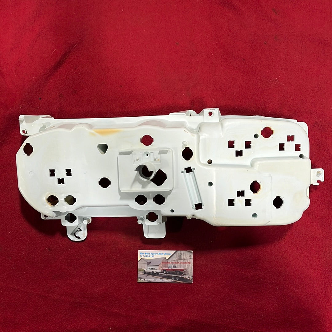 Housing, Gauge Cluster Housing (With Park Light Warning Lens and Electric Oil Press Gauge)