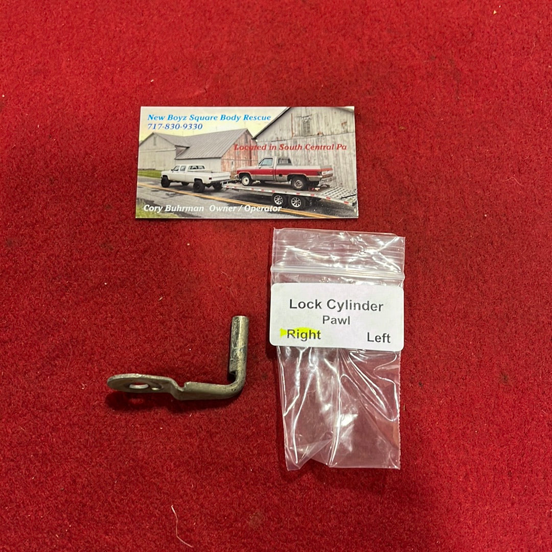 Pawl, Door Lock Cylinder Pawl Right Side (Passenger Door)