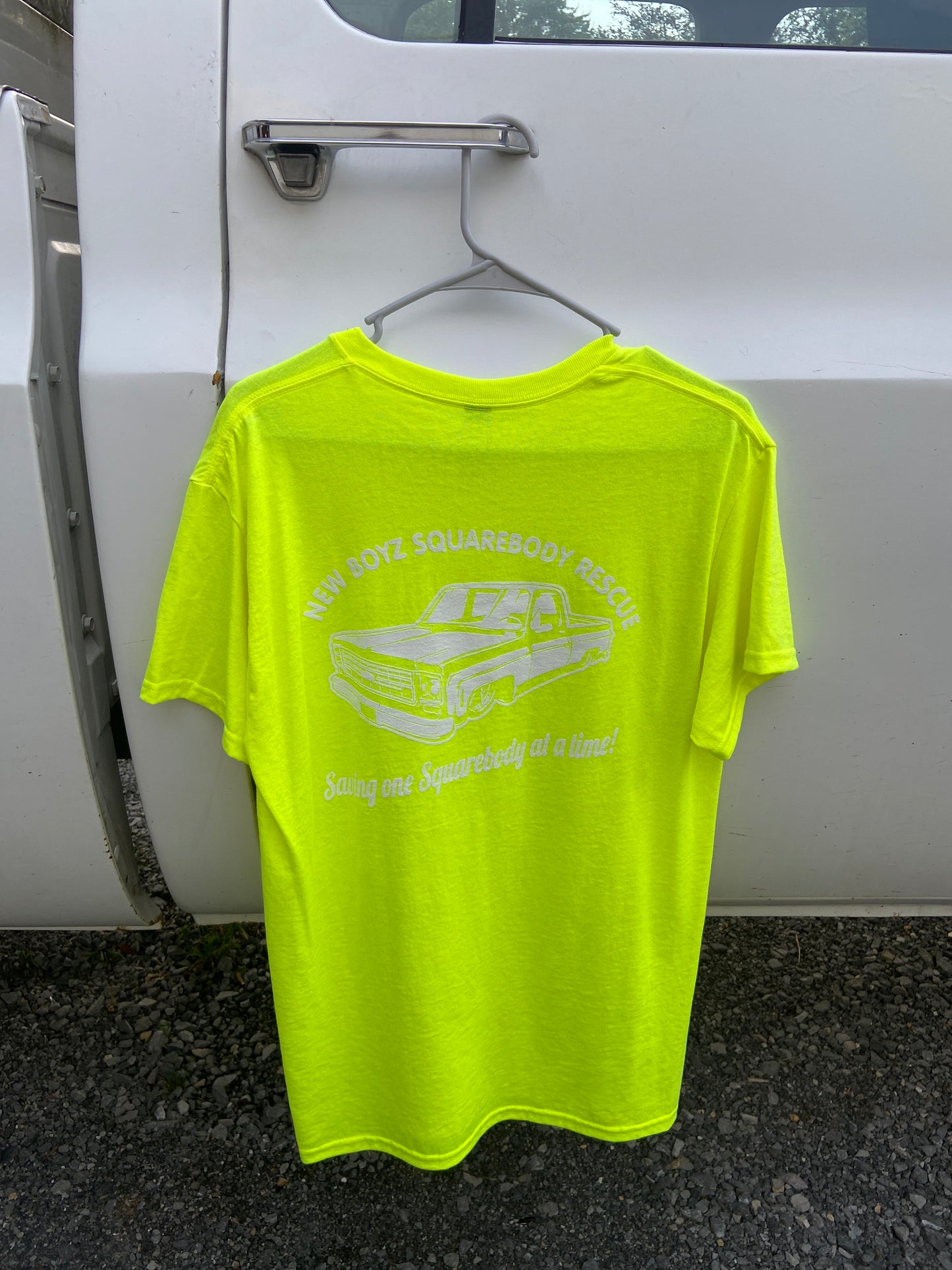 Construction Yellow T-Shirt X-Large