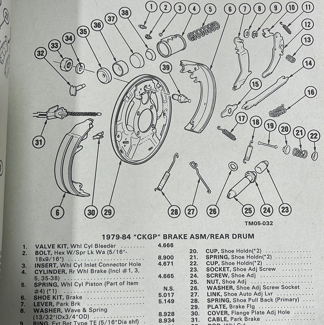Wheel Cylinder Rod