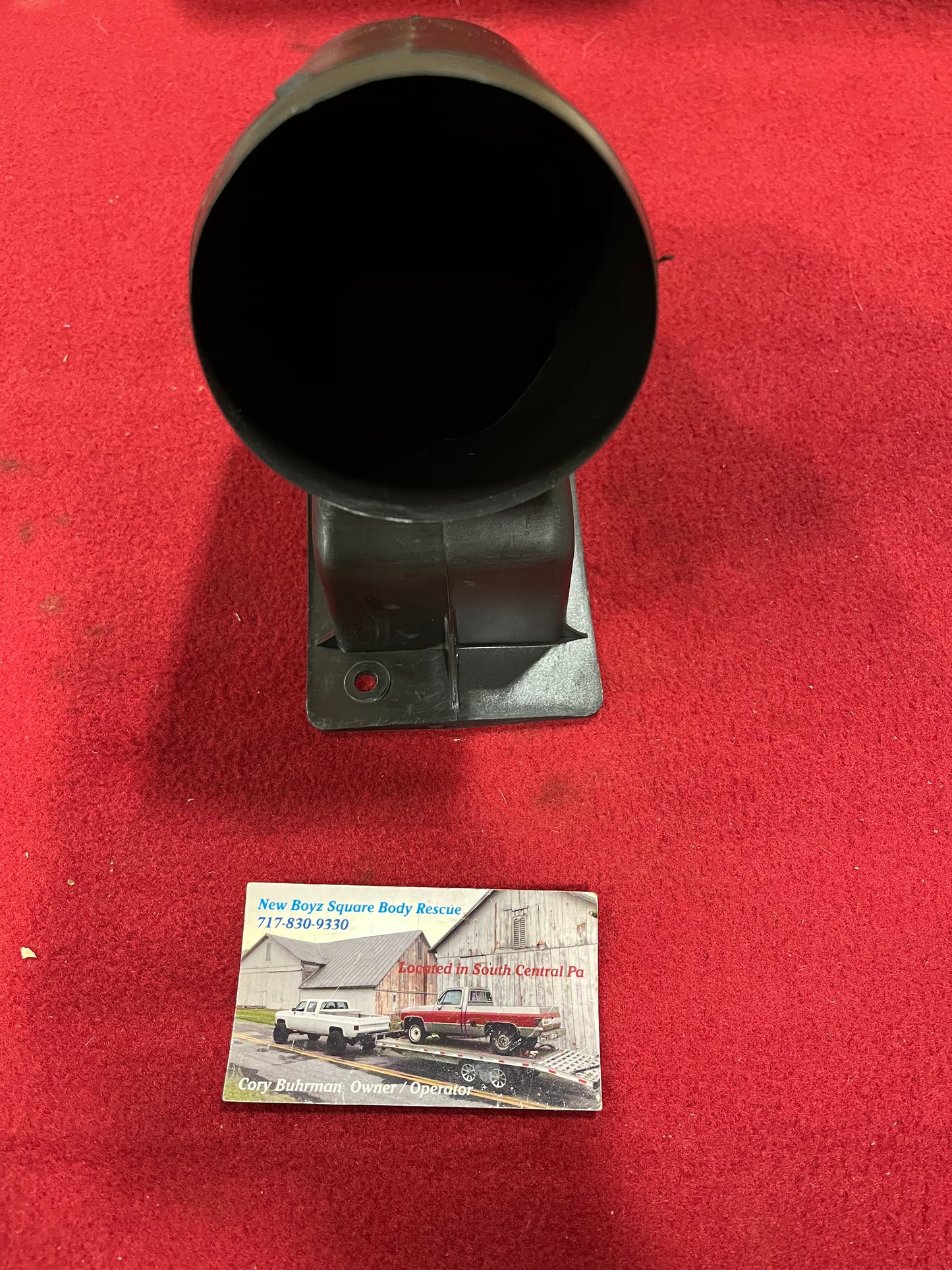 Duct, 81-91 Square Body AC Right Duct Part# 14014538