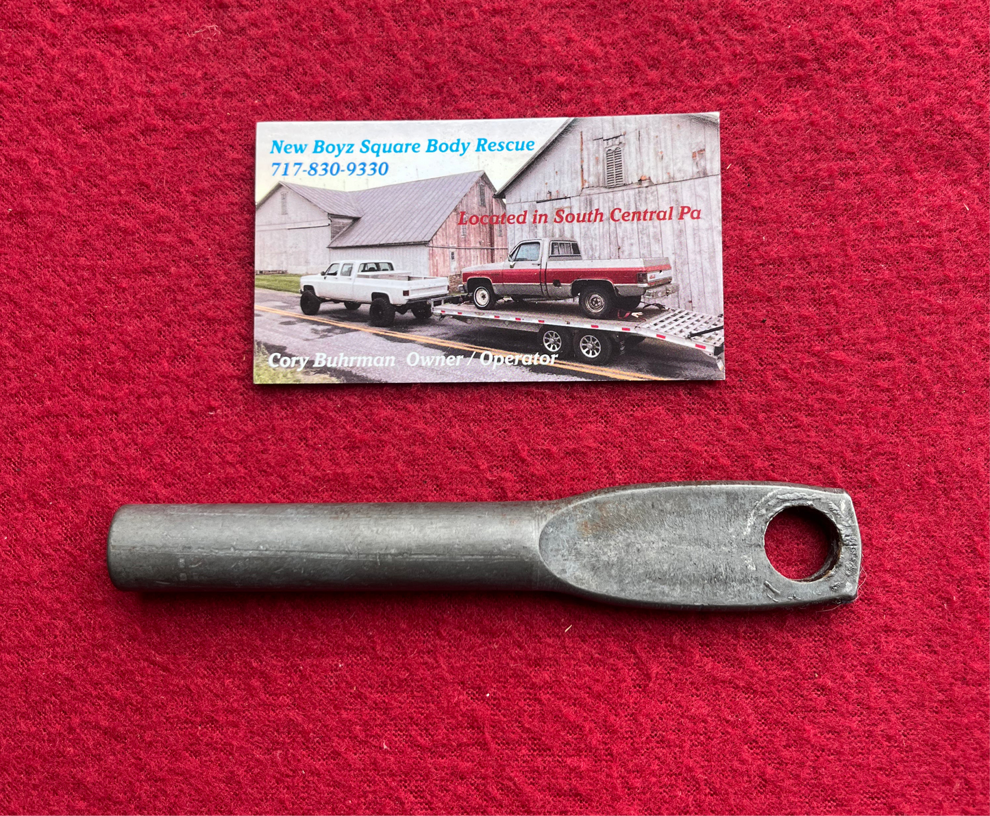 End, Brake Pedal Push Rod End Part# 347456