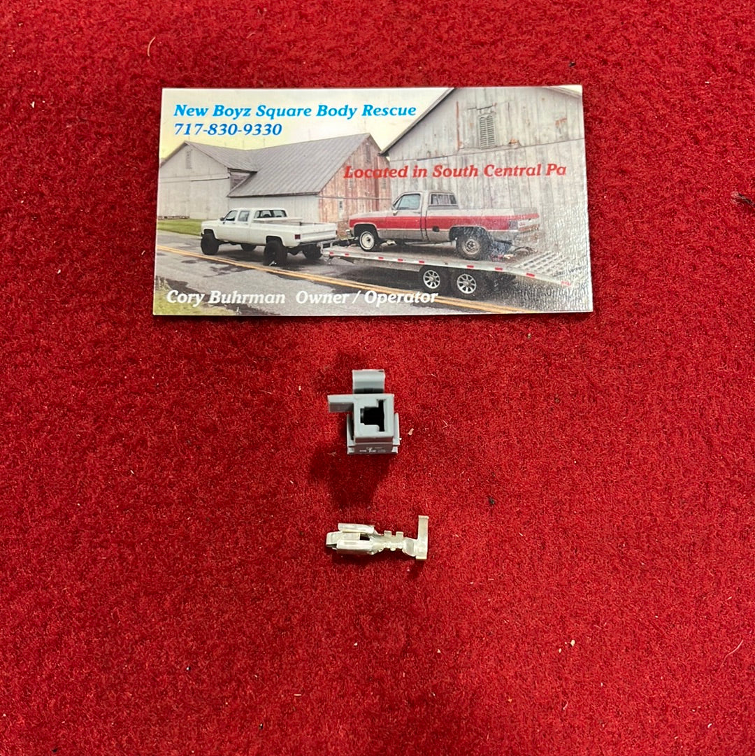 Terminal, Delphi #480 Series Male Connector & Female Terminal 14-16GA