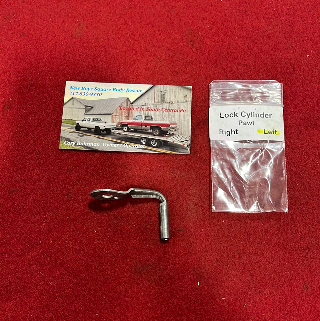 Pawl, Door Lock Cylinder Pawl Left Side (Drivers Door)
