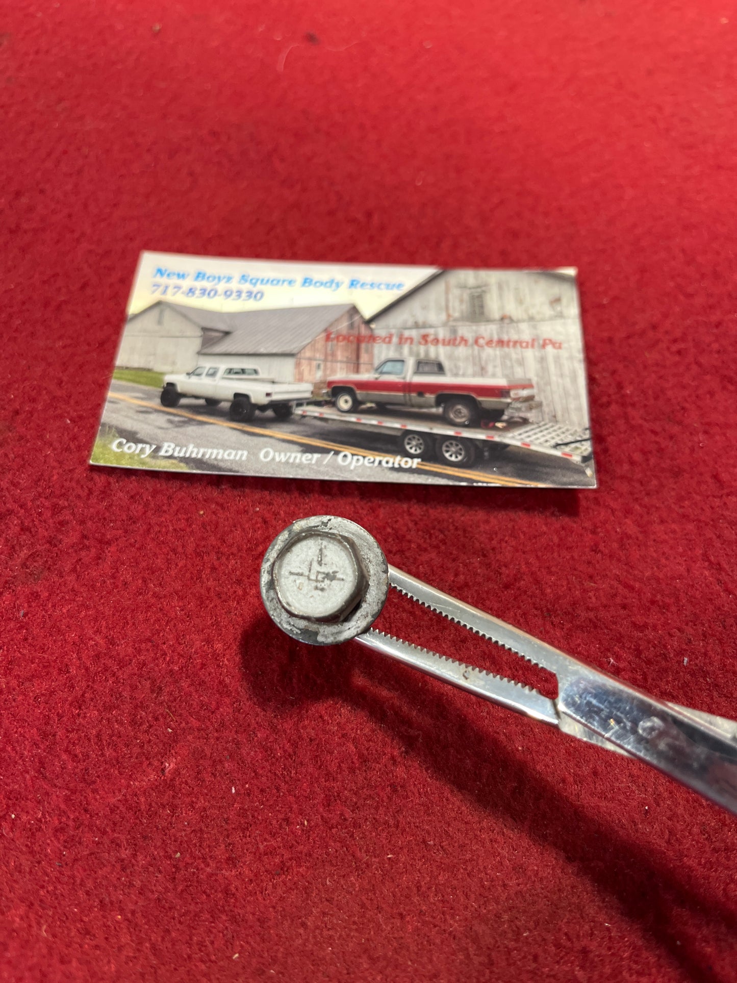 Bolt, 5/16-18 x 7/8” Bolt (Used Hood)