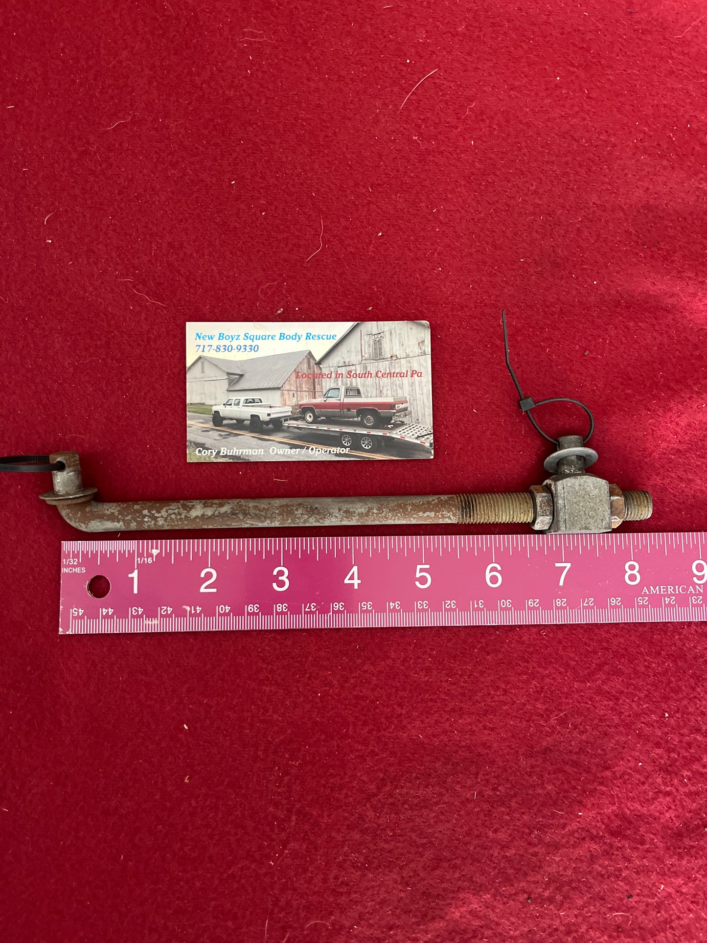 Rod, Transfer Case Control Rod Assembly NP208 / NP241 Part# 15629484, 3841497, 718368