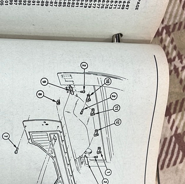 Support, Body Side Interior Trim Panel Towers Blazer / Jimmy (Complete Set)