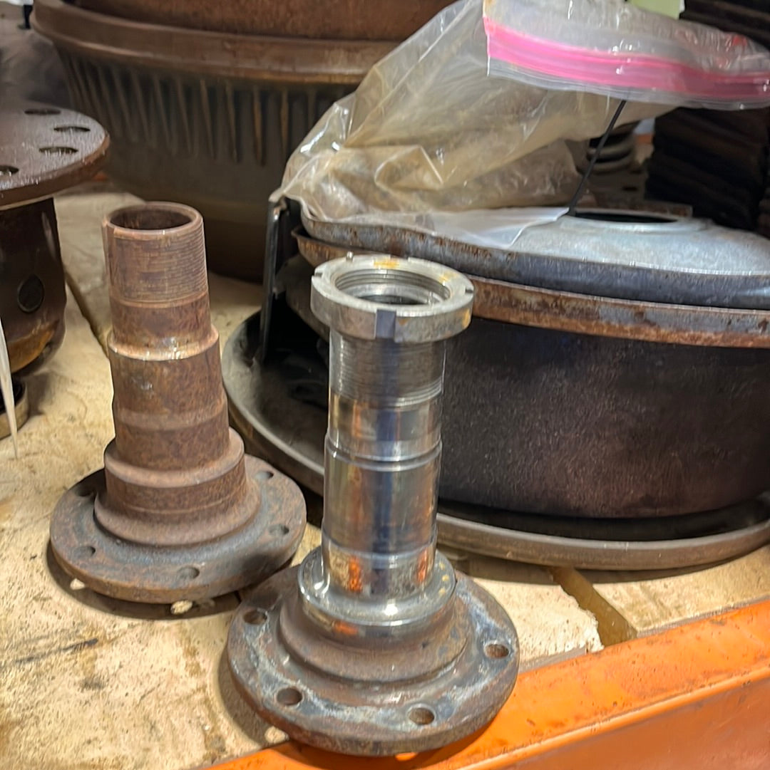 Nut, Front Spindle Nut With Pin Part# 14034410 K1 and K2 Series