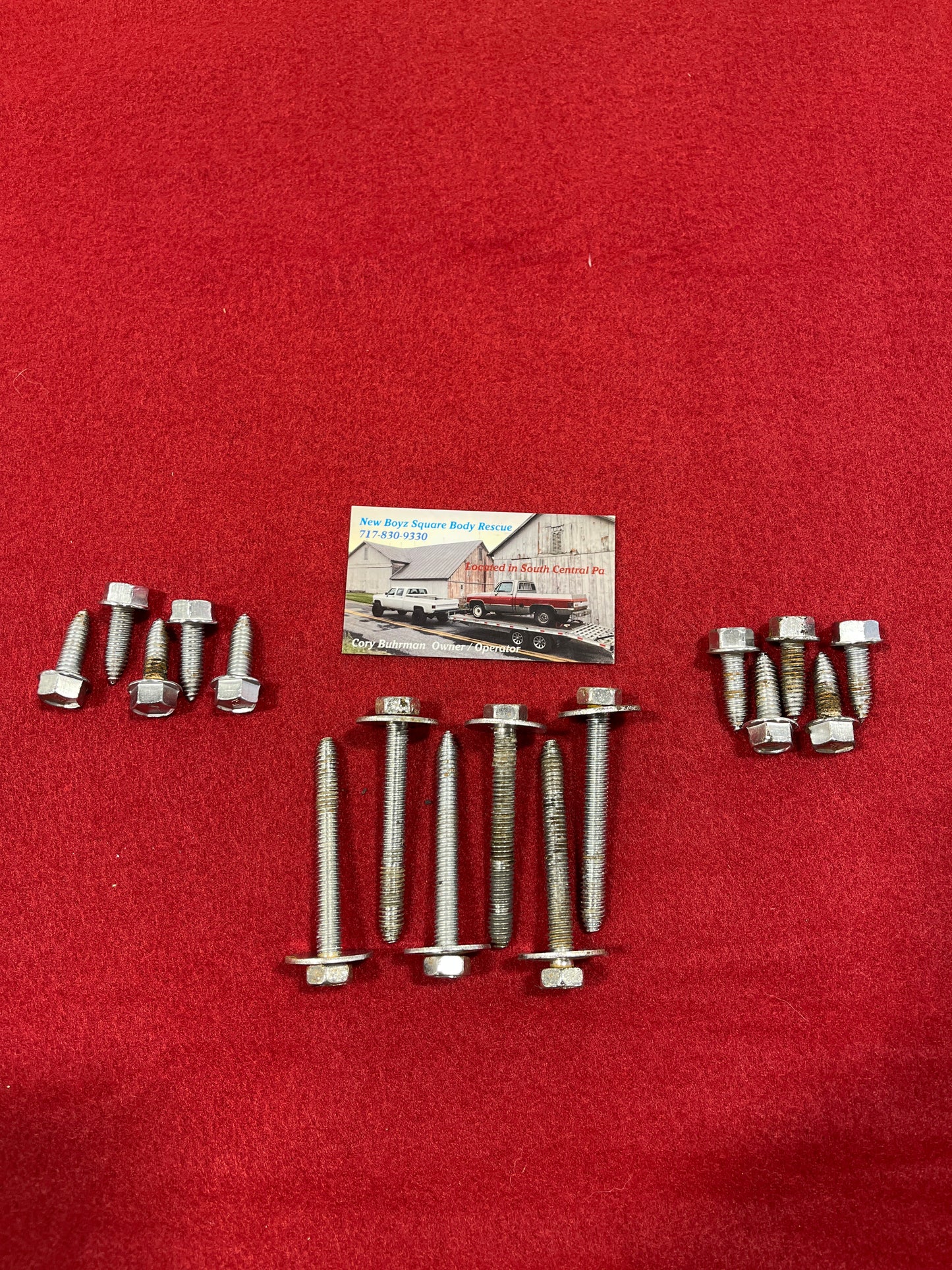 Bolt Kit, Topper Bolt Kit (Blazer / Jimmy)