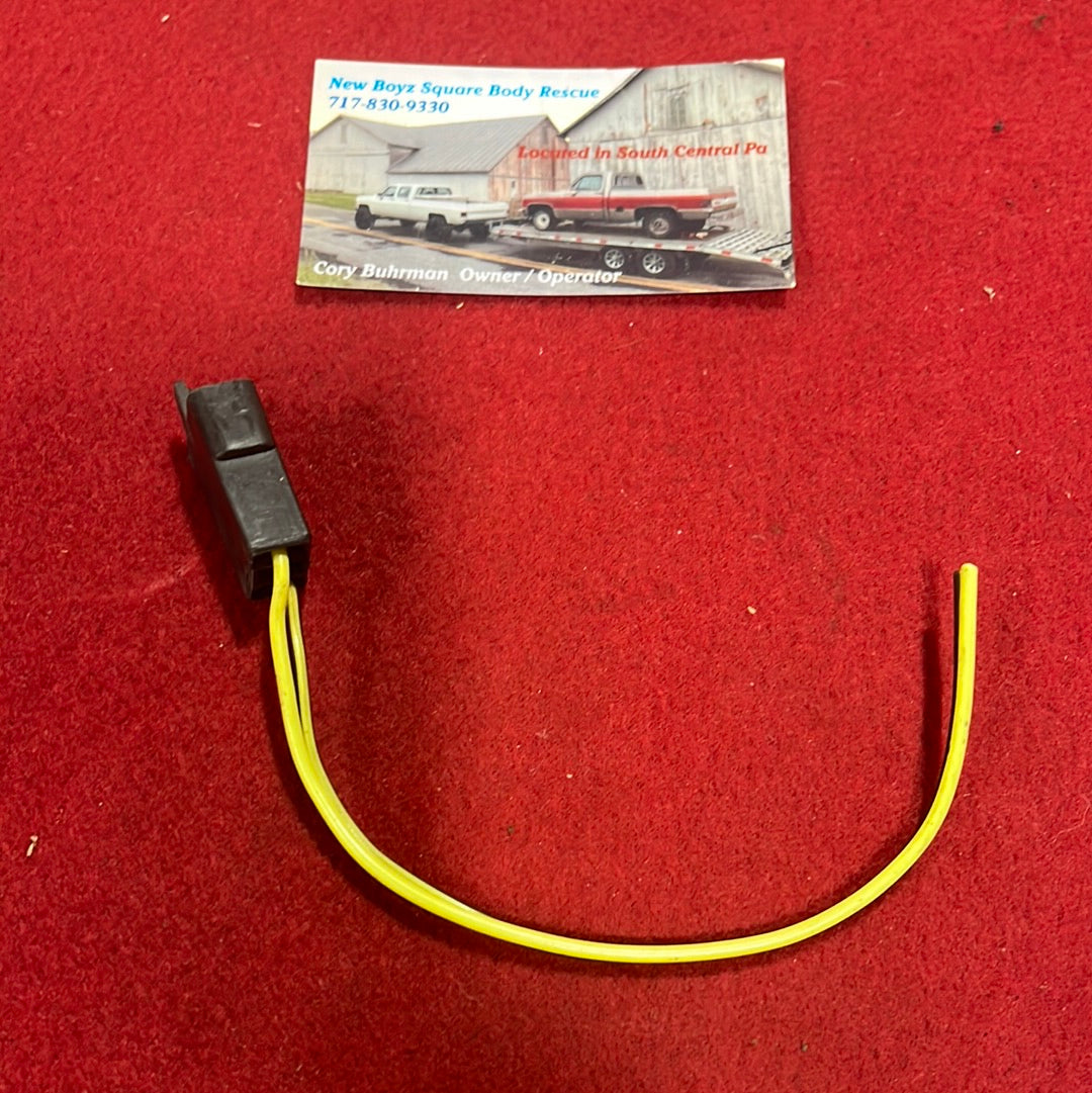 Pigtail, Radio LH Rear Speaker Pigtail (Speaker Side)(Short Lead)