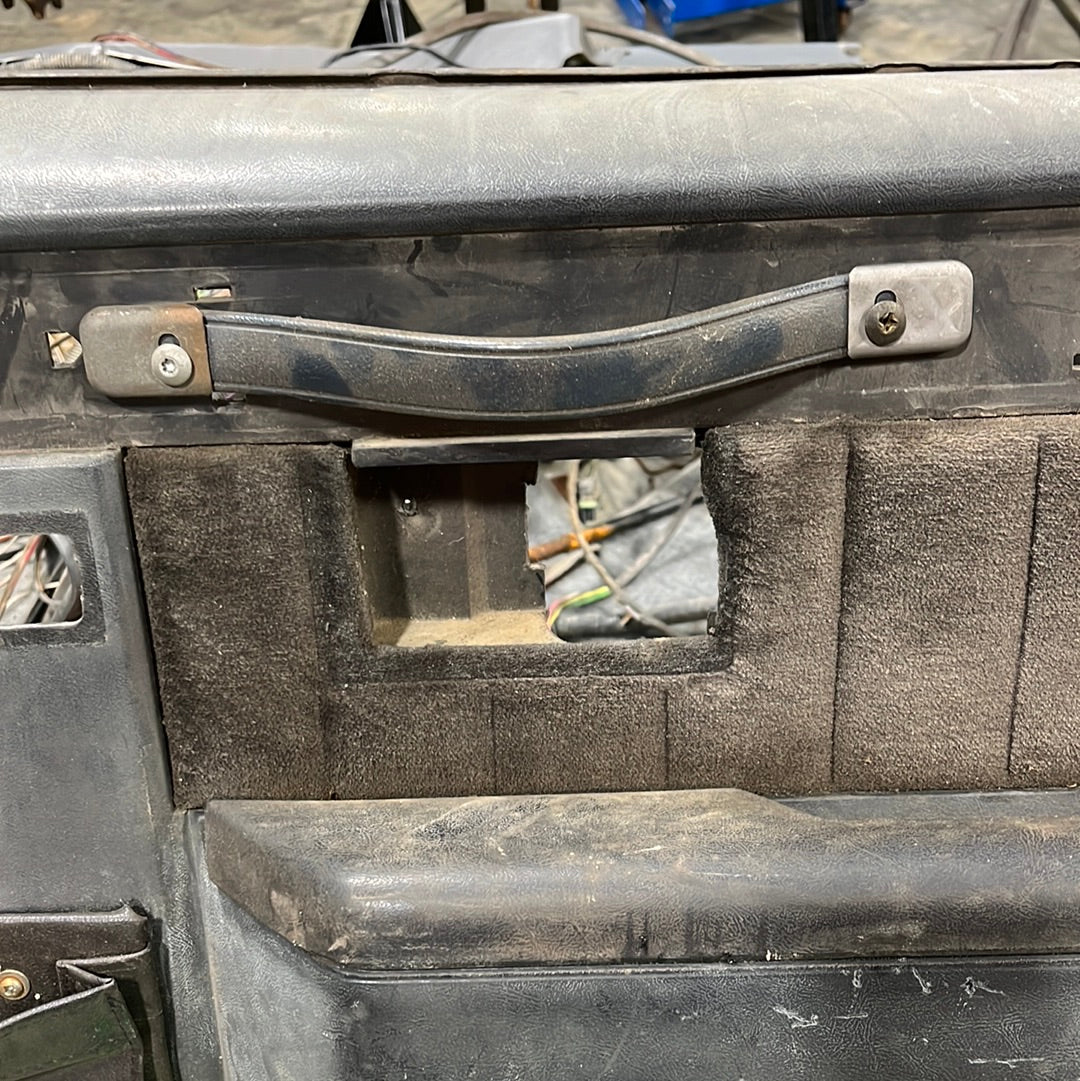 Plate, Door Panel Pull Strap Retaining Plate (81-91 Style)