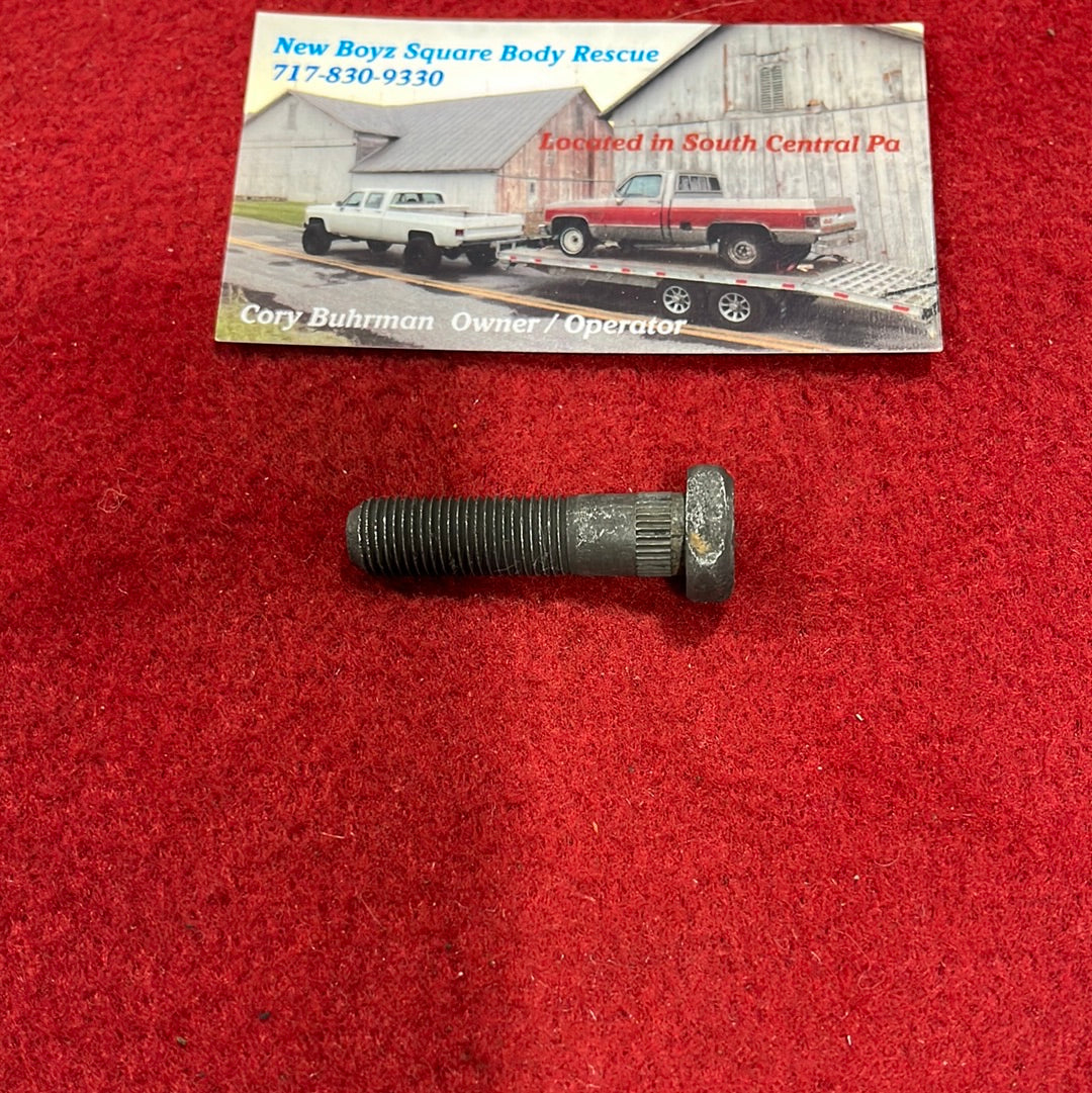 Bolt, Front Spindle Retaining Bolt 3/8-24NF