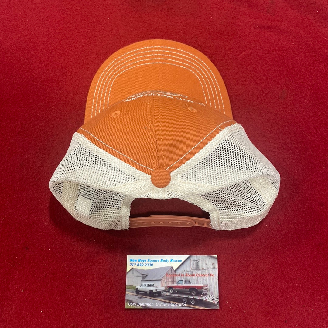 Orange & Cream Trucker Cap