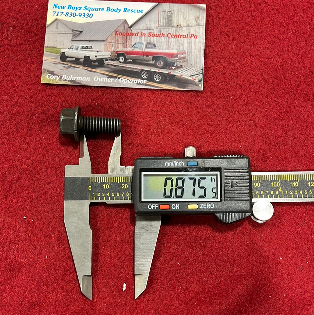 Bolt, Engine Bolt Shouldered 3/8-16