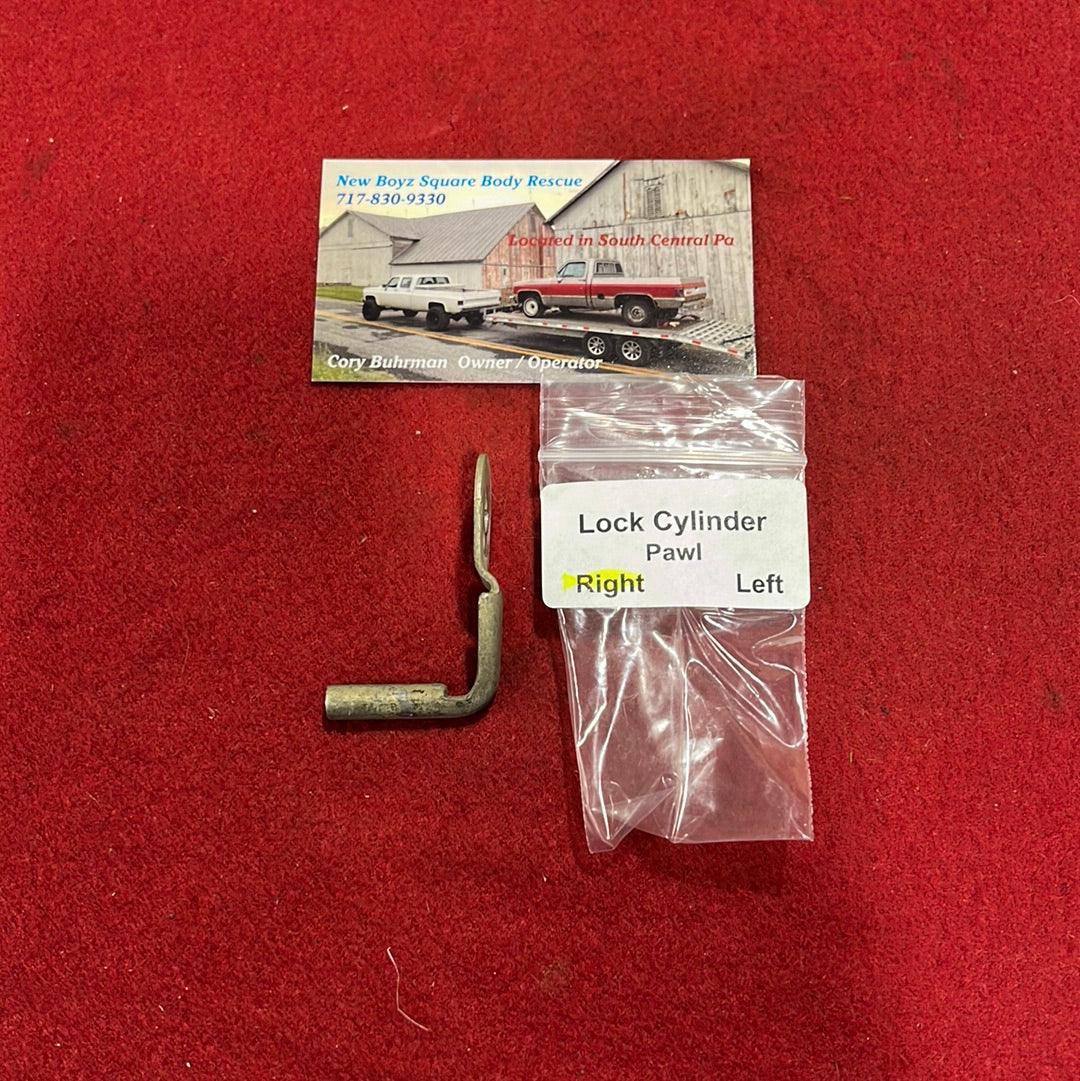 Pawl, Door Lock Cylinder Pawl Right Side (Passenger Door)
