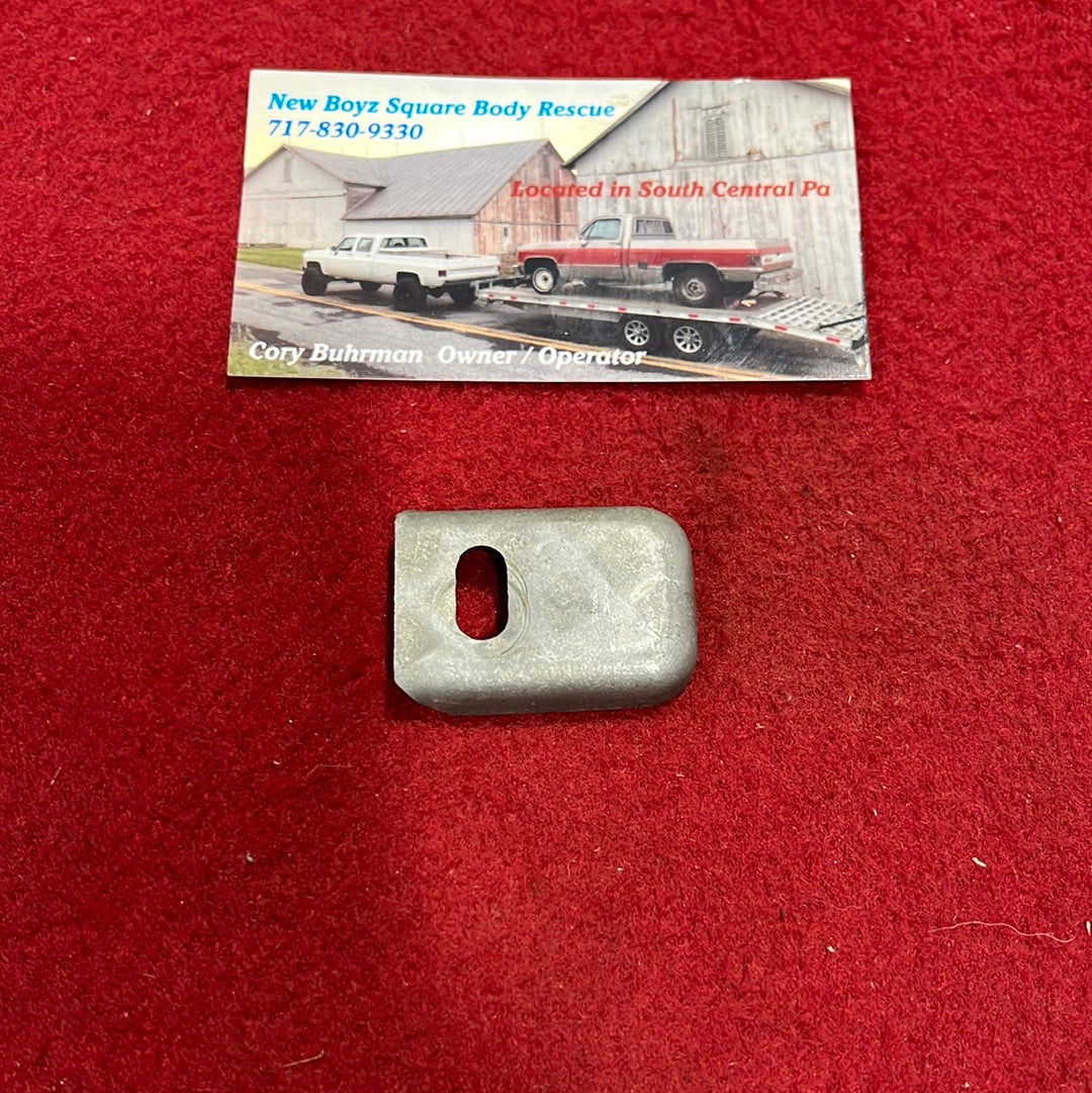 Plate, Door Panel Pull Strap Retaining Plate (81-91 Style)