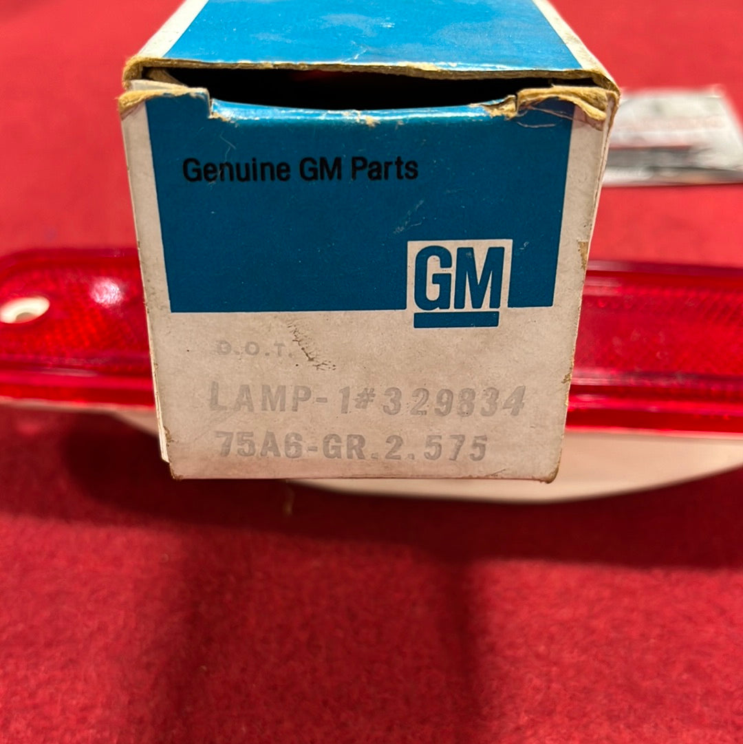 Side Marker Lamp Red NOS Part# 329834