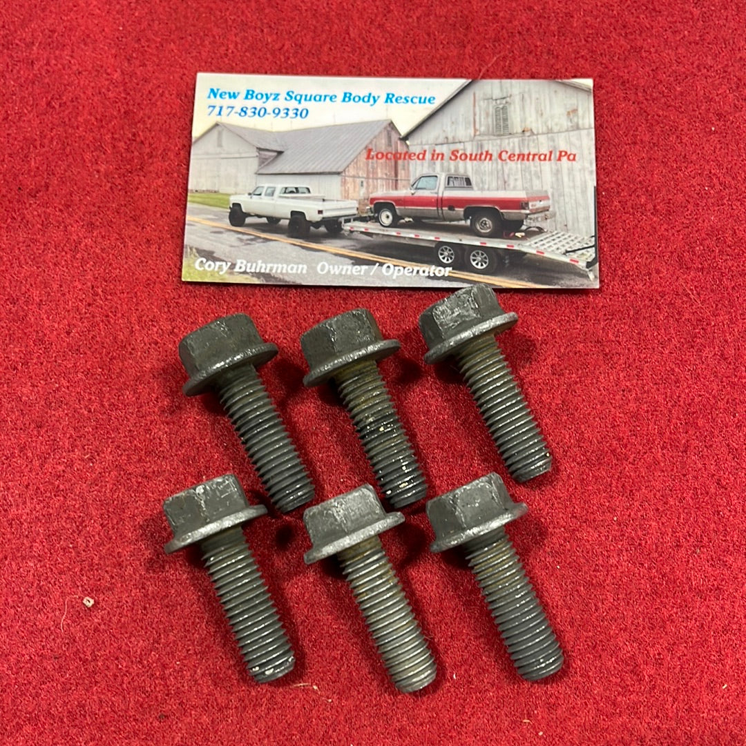 Bolt Set, 700r4 Torque Converter Shield Bolts M10x1.50 Quantity 6