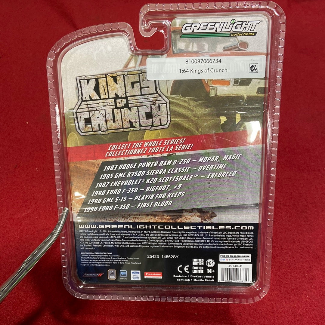 King of Crunch 1985 GMC K3500 Sierra Classic- Overtime