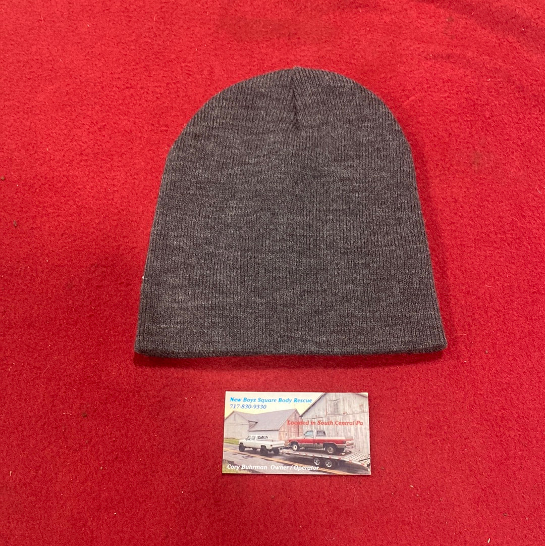 Charcoal Grey Beanie Hat