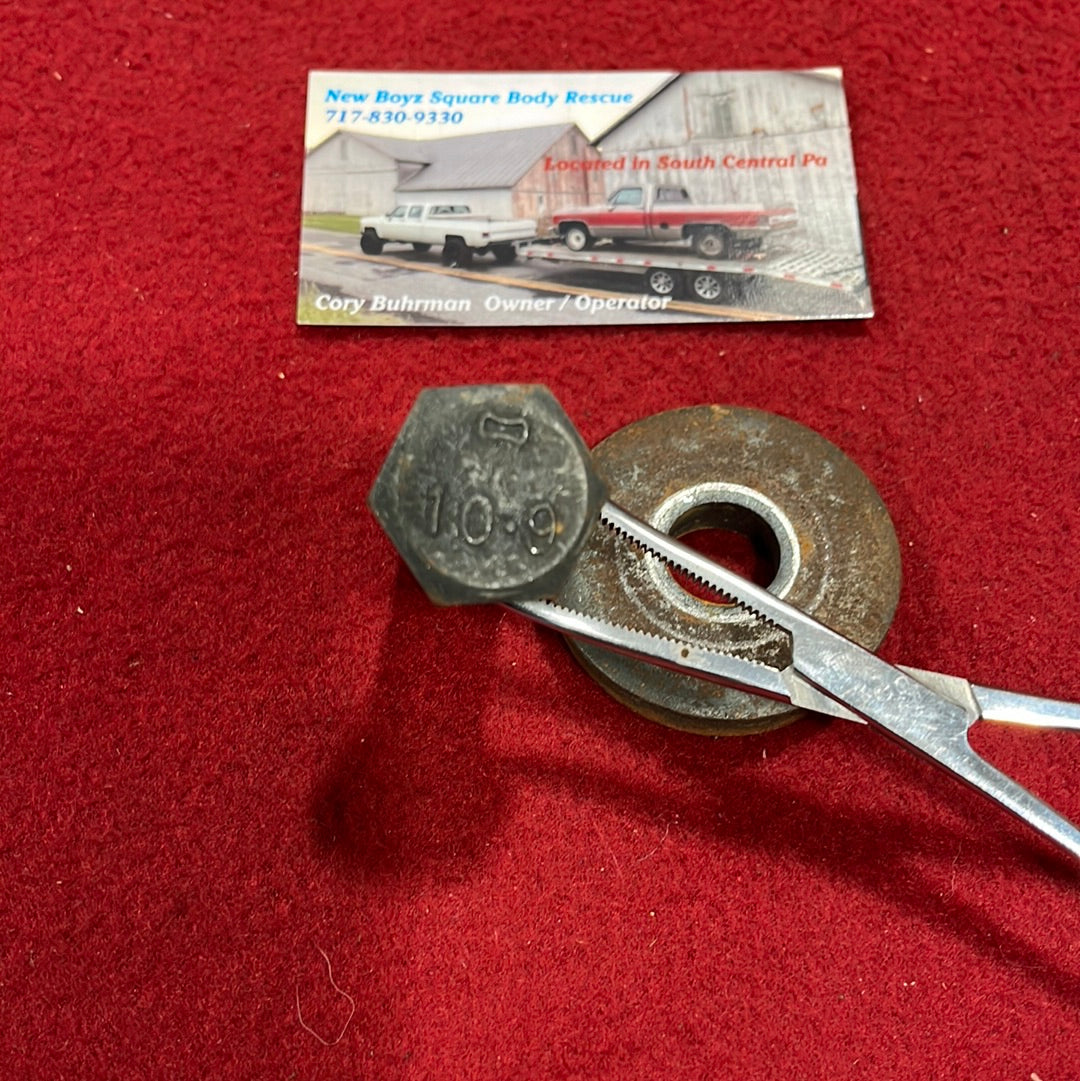 Bolt, 6.2 Harmonic Balancer / Crank Pulley Bolt and Washer