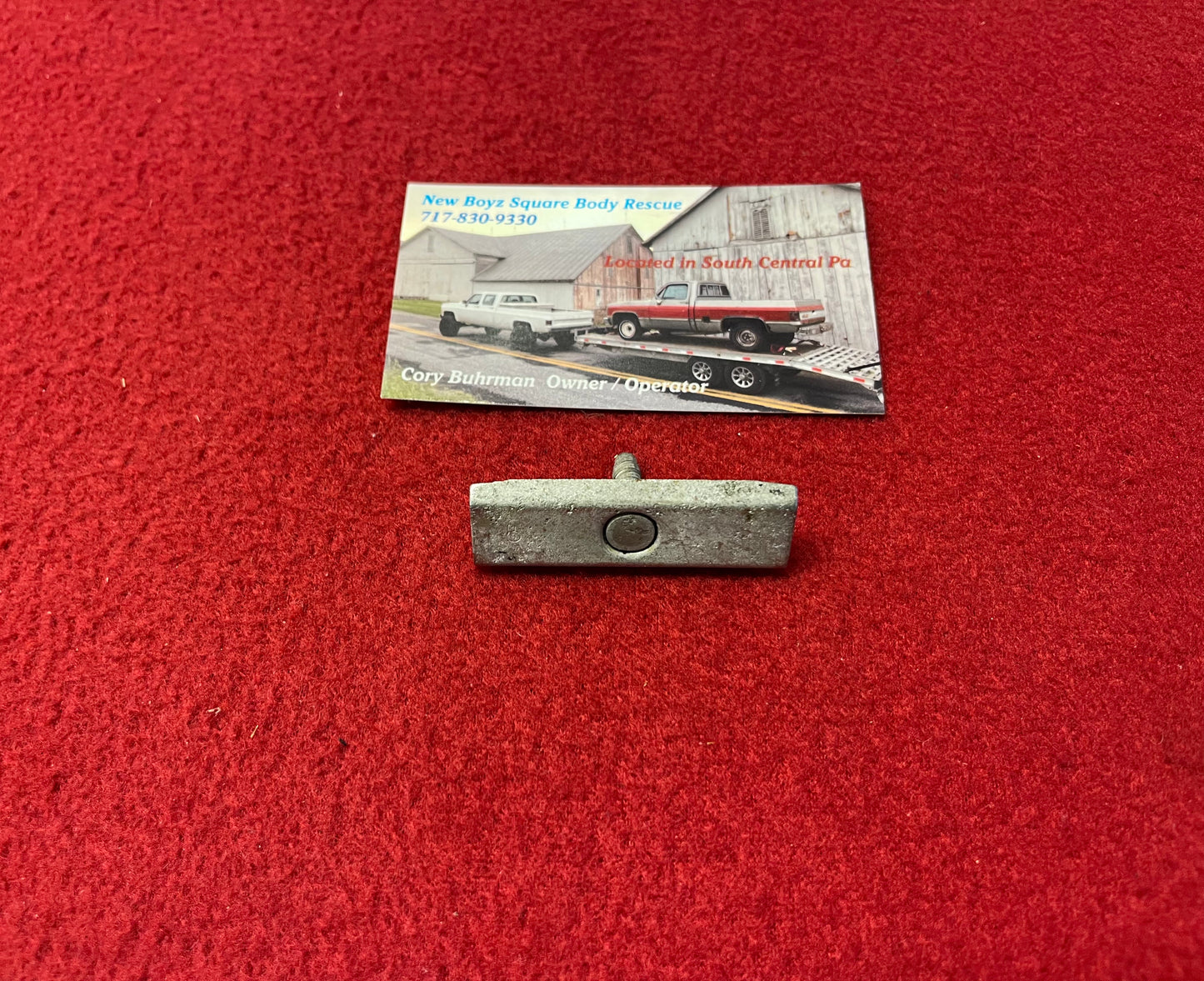 Clip, Front End Panel Molding Clip 1983 - 1988 (Horizontal Joint) Part# 14072850