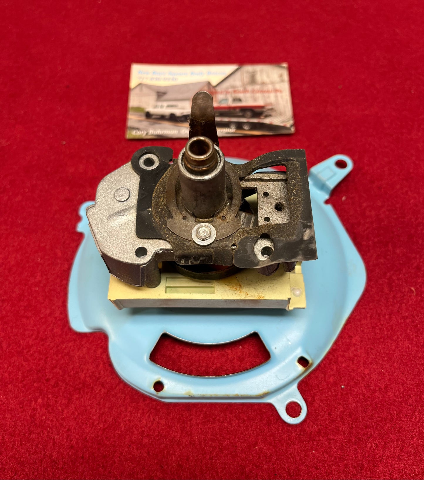 Head Assembly, Speedometer Head Assembly 85 MPH Yellow Needle