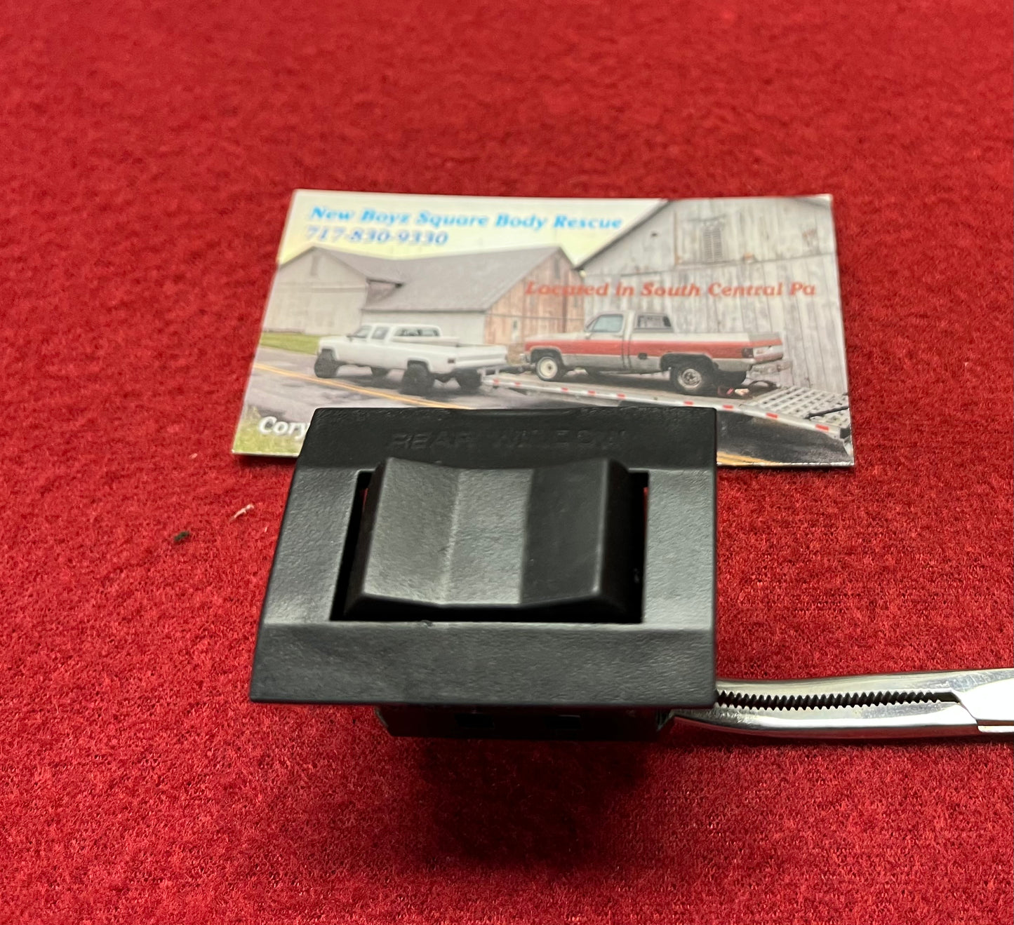 Switch, Power Rear Glass / Window Switch (Blazer & Suburban)