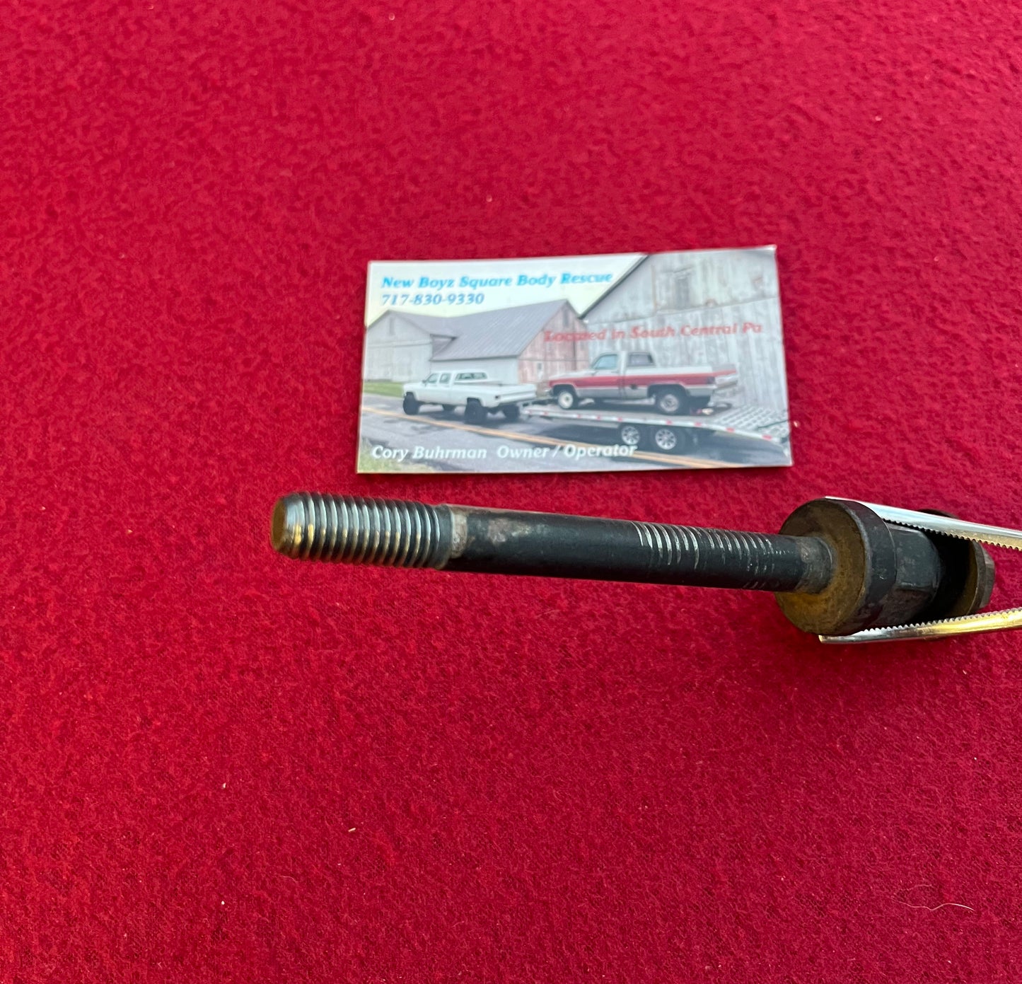 Bolt, Air Condition Compressor Rear Adjustment Bolt Part# 14081239 (AC) (M12 X 1.75 Head)