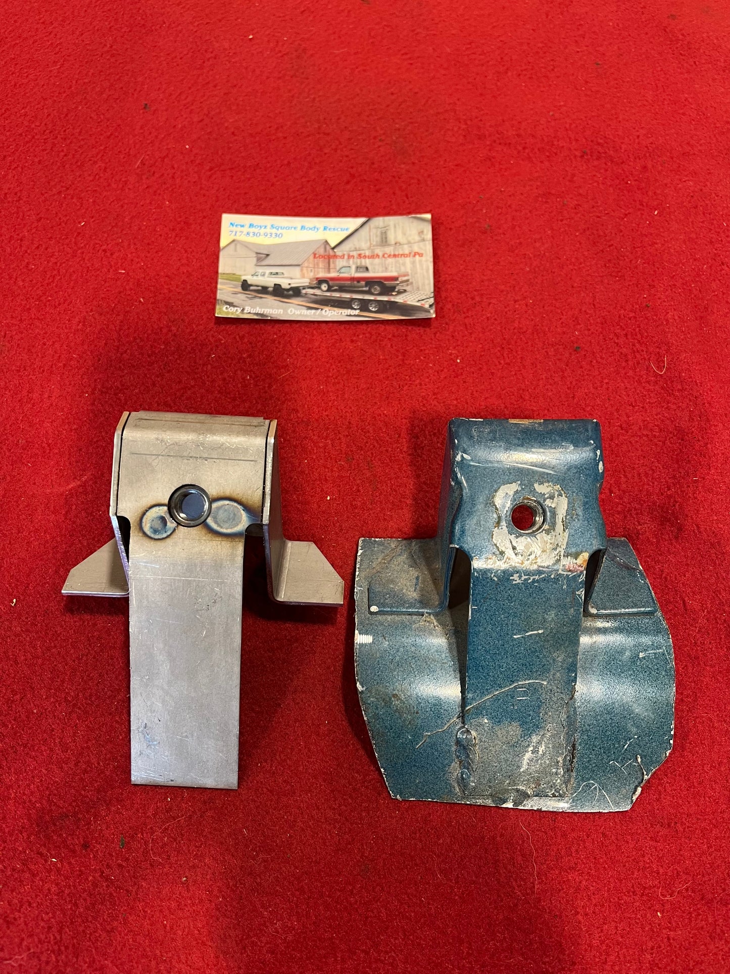 Bracket Set, Bucket Seat Pedestal Floor Bracket (Set of 2)