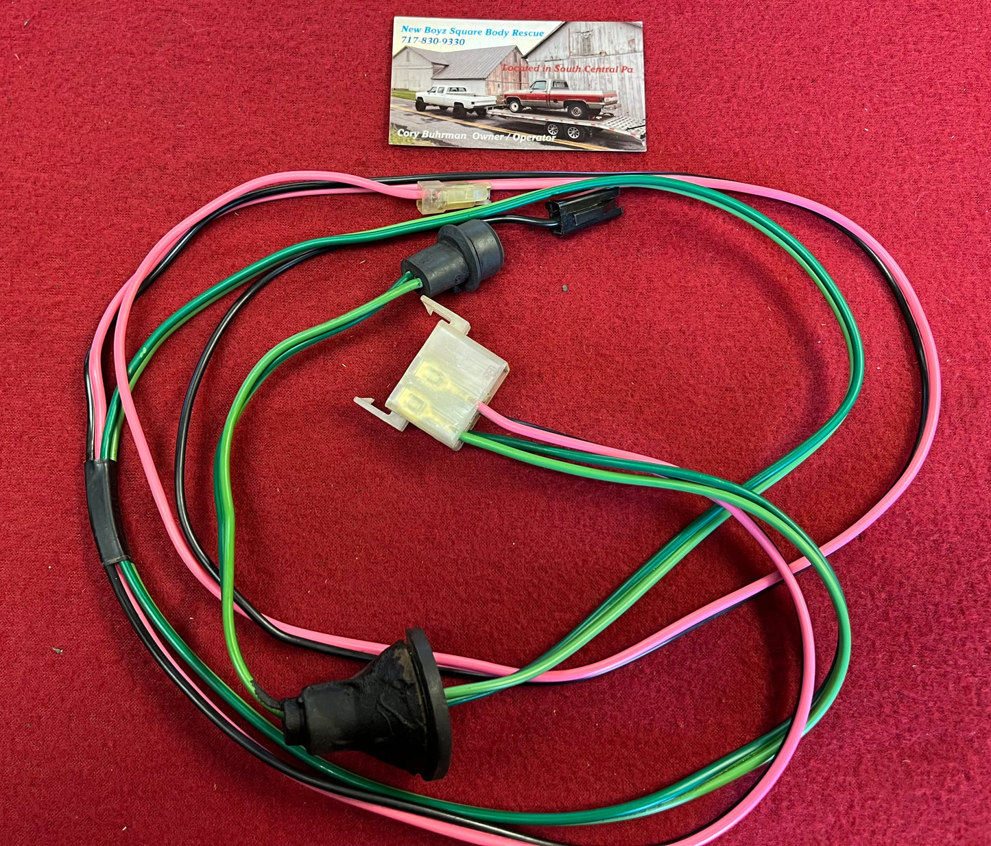 Harness, Dual Tank Wiring Harness 1981-1986 (Cab Side) 3rd Design