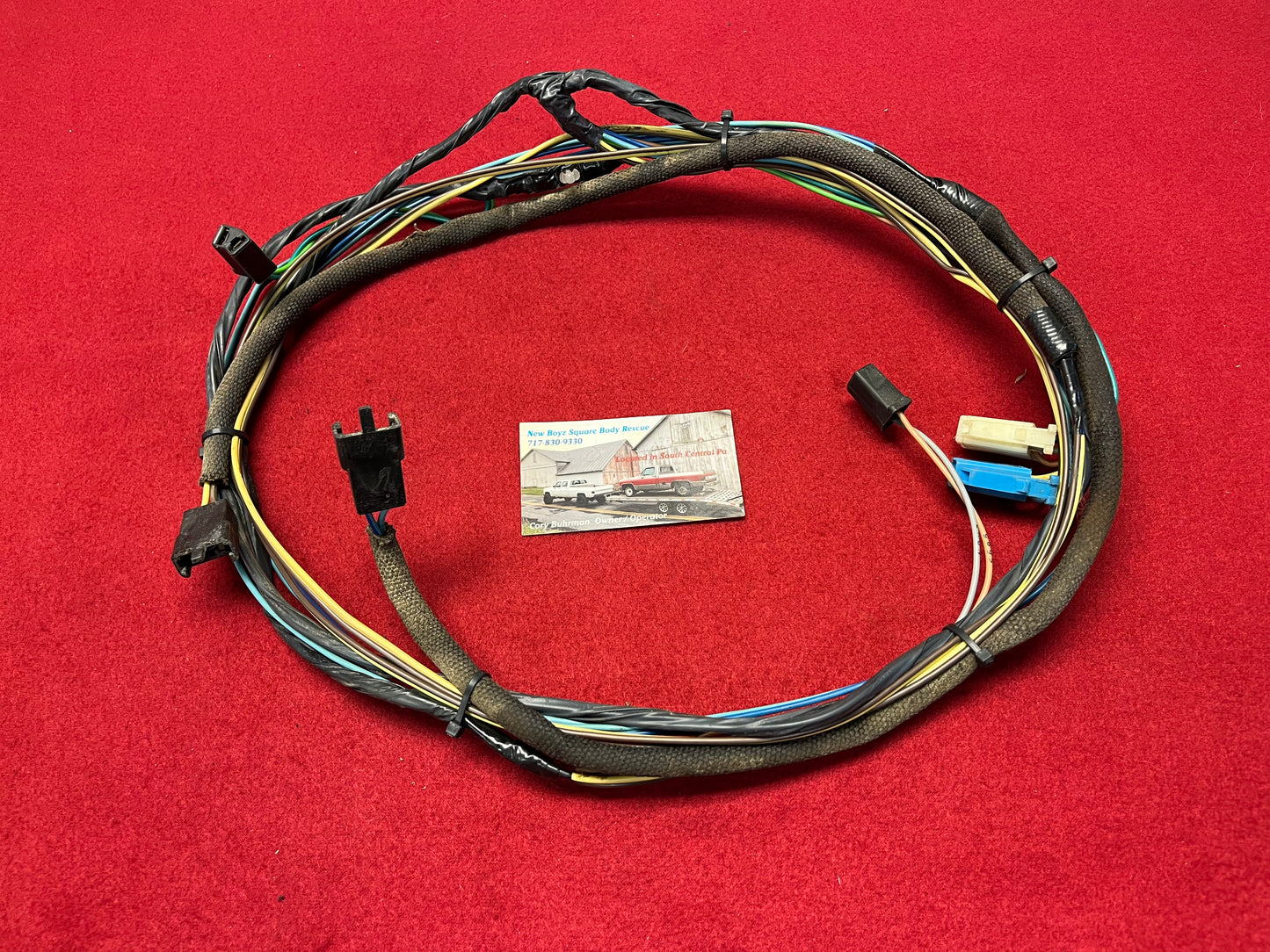 Harness, Speaker Harness Quad Speakers Regular Cab Pickup 1981-1991