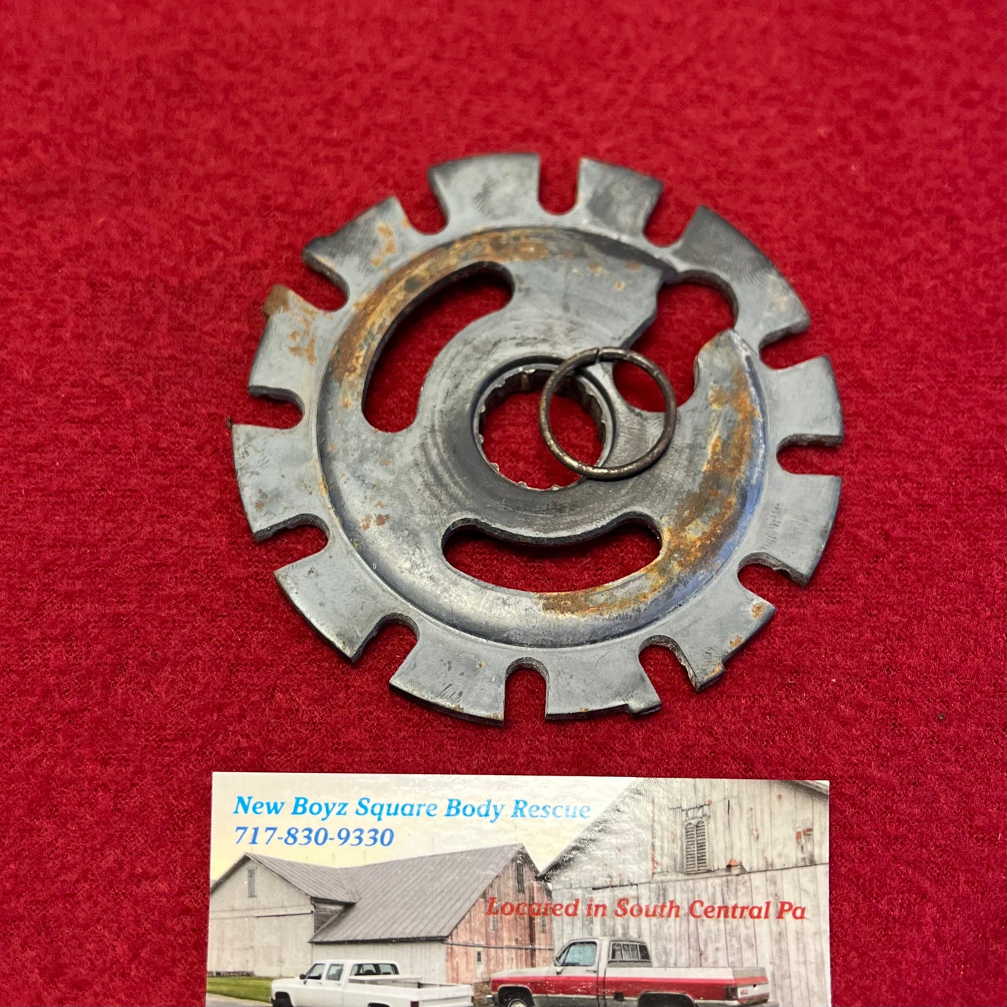 Ring, Steering Shaft Retaining Ring Part# 5694191