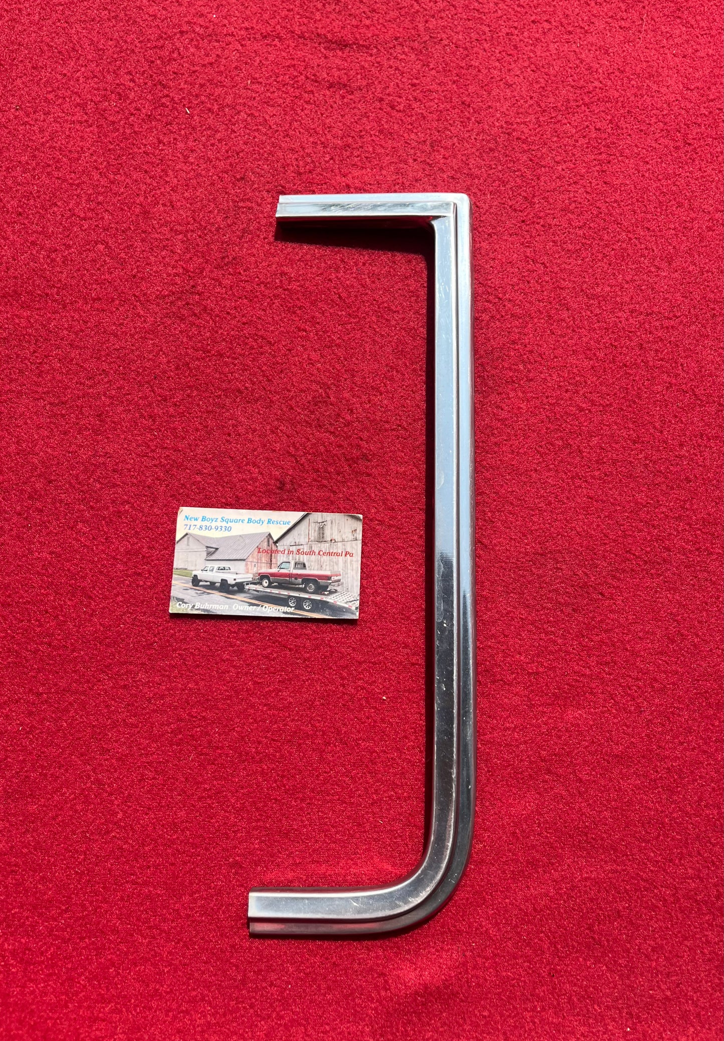 Molding, LH Headlight Opening Molding 1983 - 1988 Part# 15593227 (Eyebrow Trim)