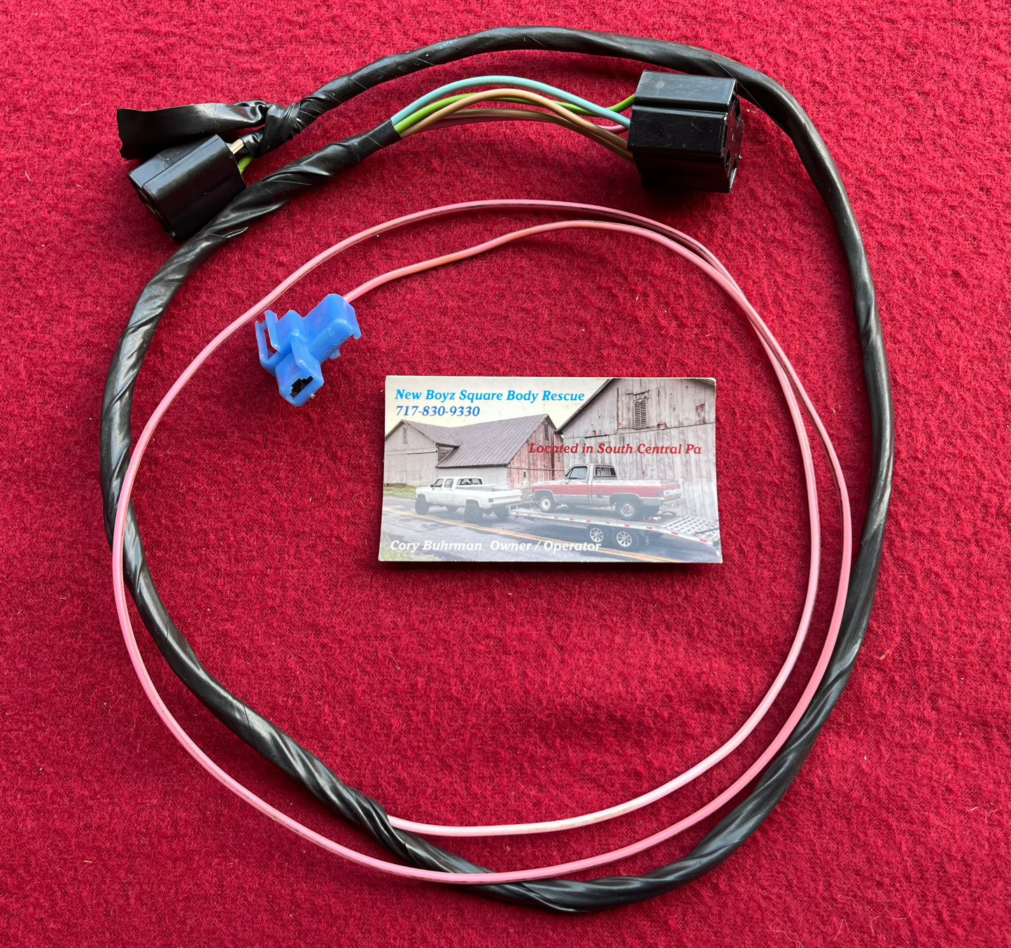 Harness, Dual Tank Wiring Harness (Cab Side) 1st Design