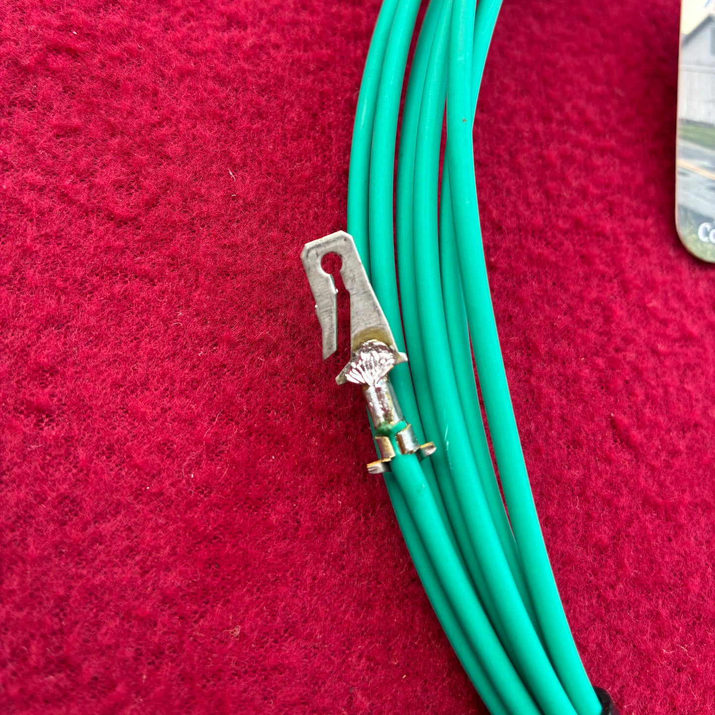 Lead M, Horn Power Lead 1983 - 1991 Dark Green 14 Gauge
