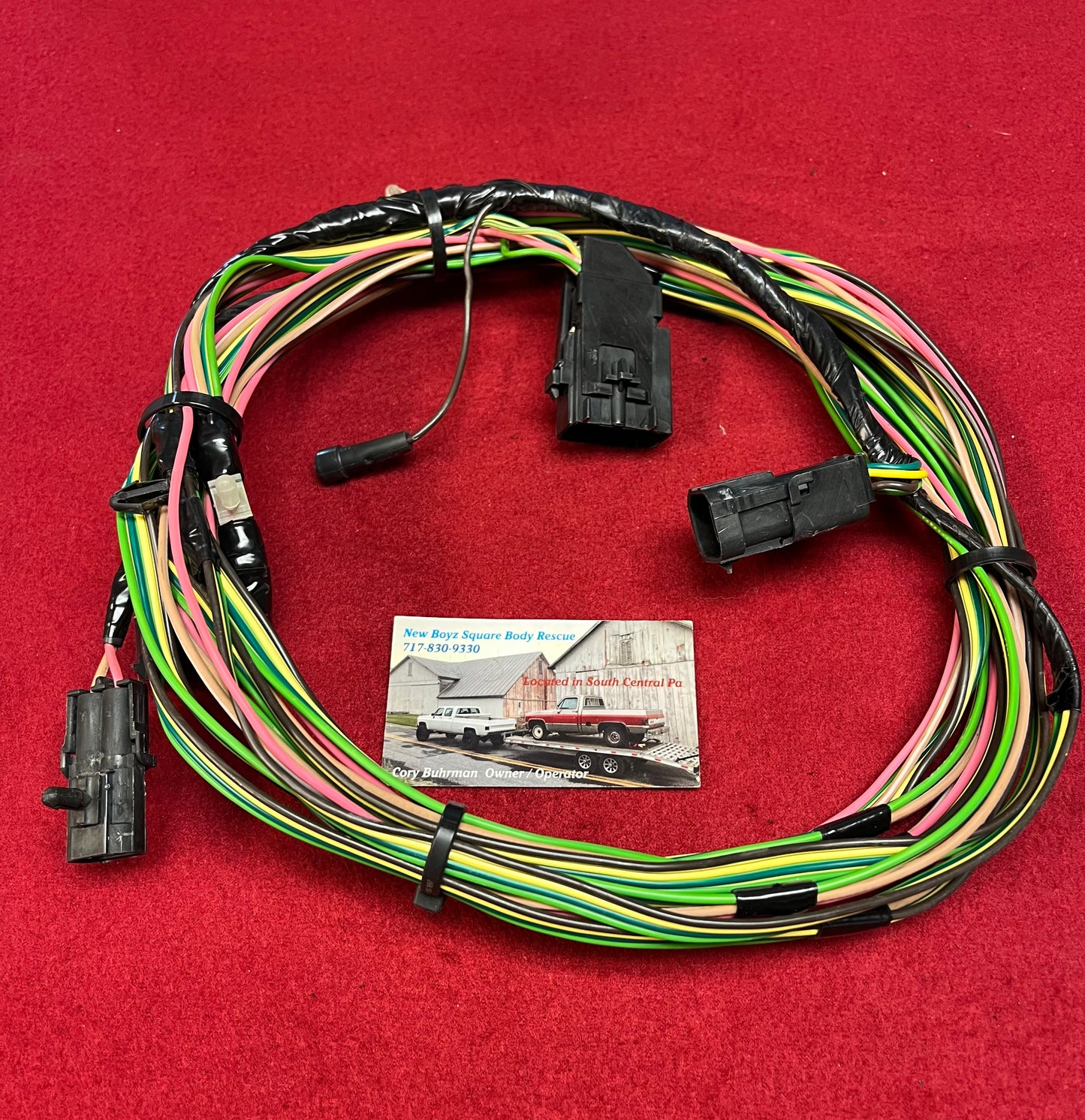 Harness, Suburban Chassis Side Taillight Wire Harness 1989-1991