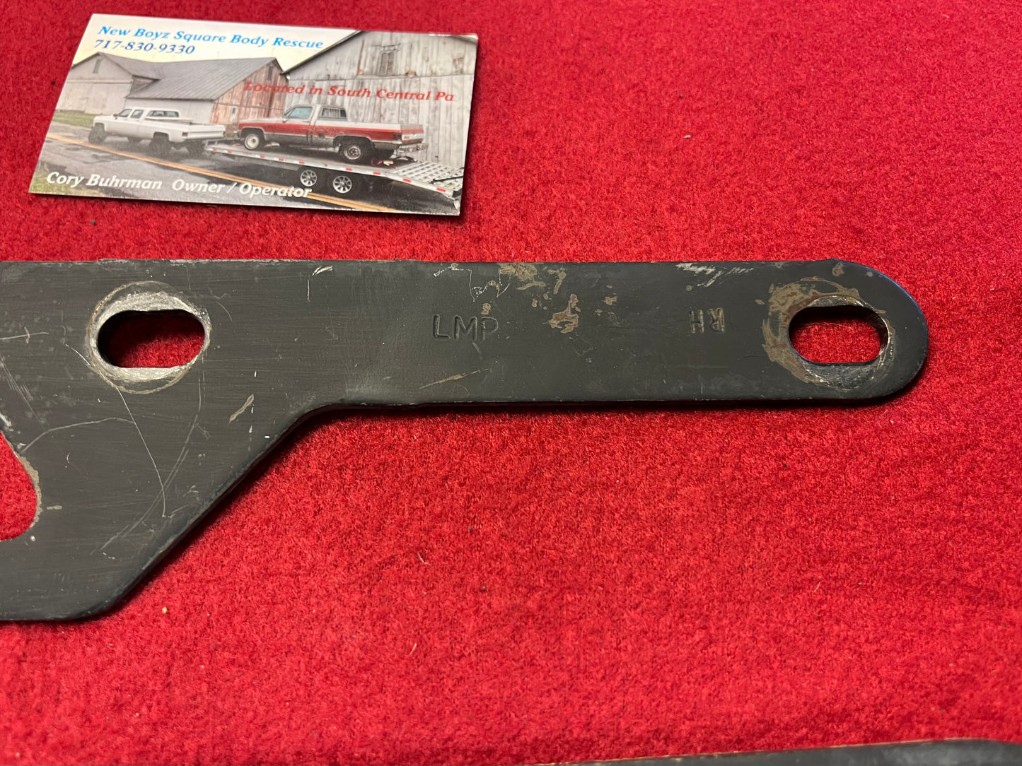 Hinge set, RH & LH 1981-1991 Hood Hinges