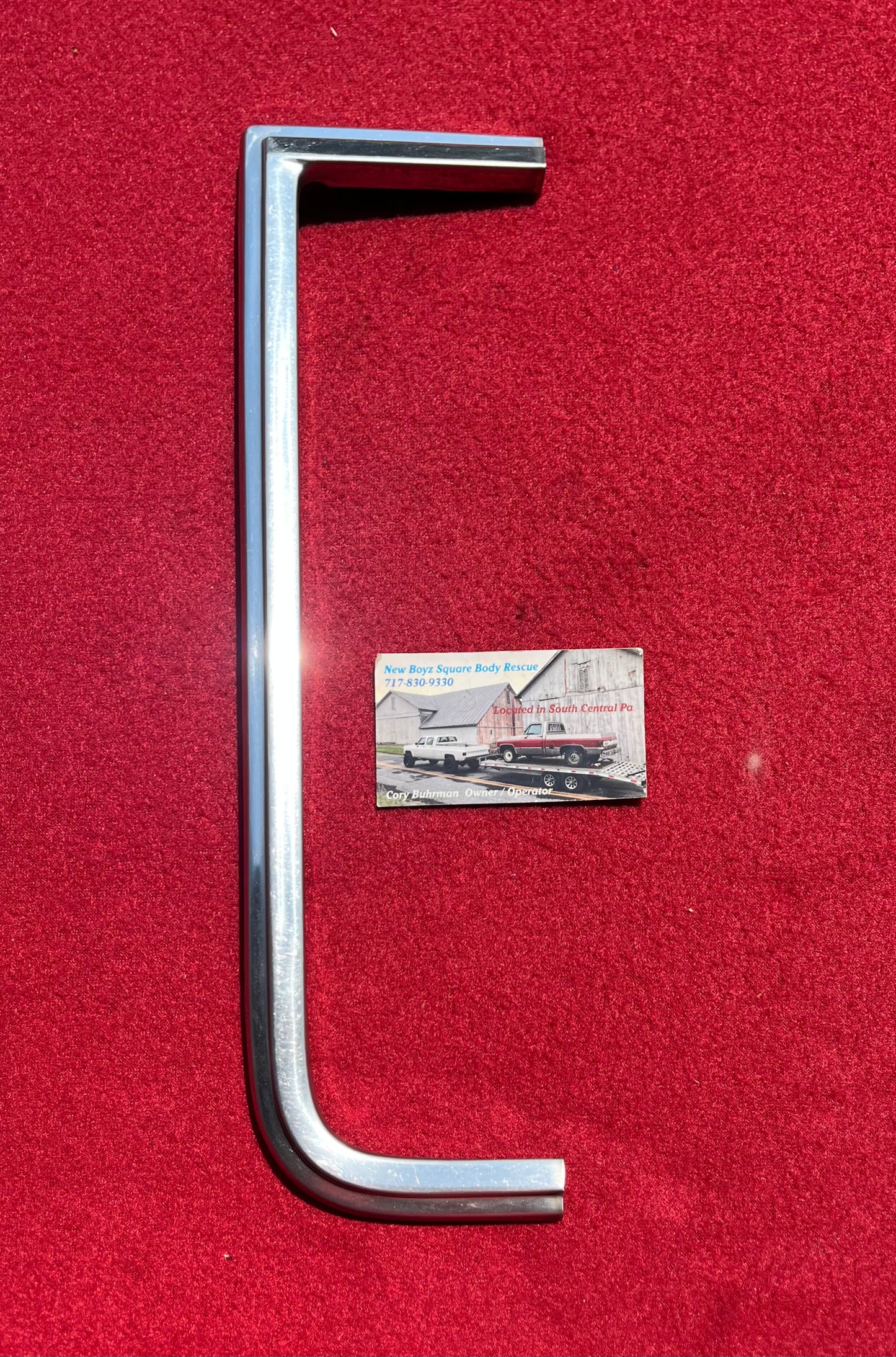 Molding, RH Headlight Opening Molding 1983 - 1988 Part# 15593228 (Eyebrow Trim)