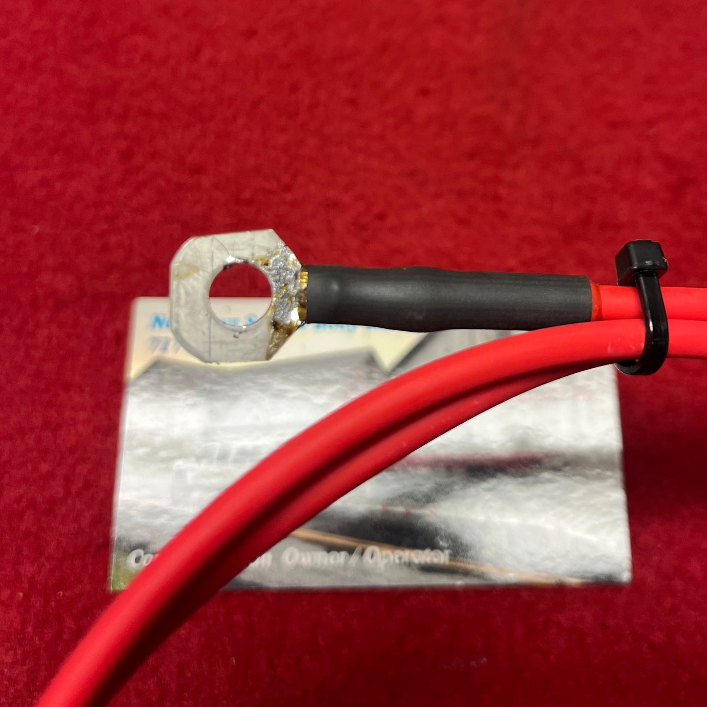 Lead M, Power Point Lead Junction Post - Starter Main Post 55” (New Manufactured)