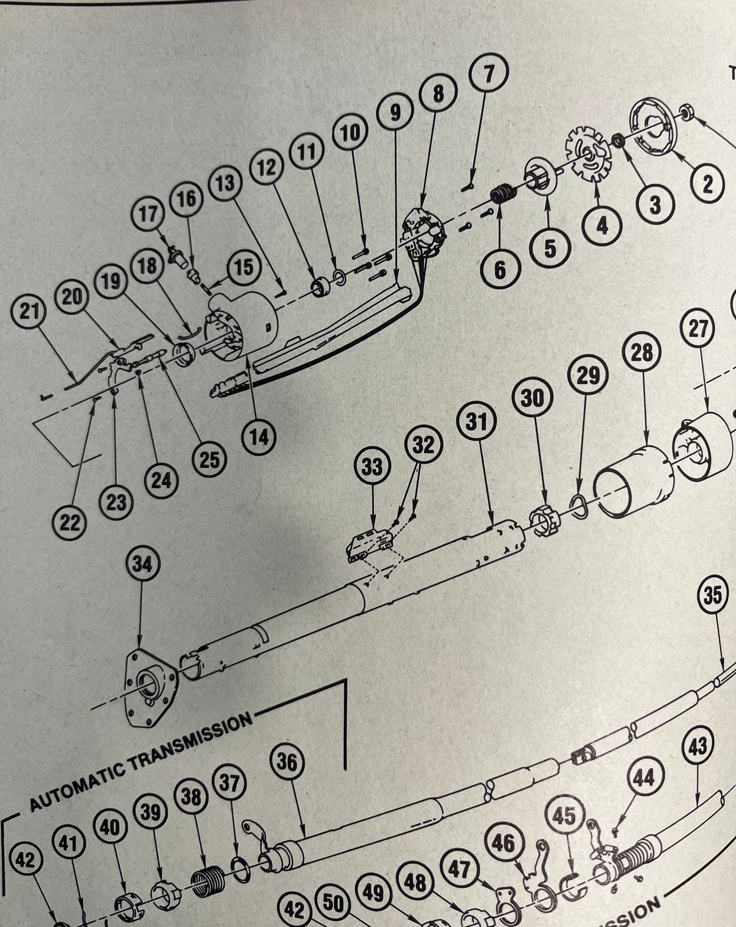 Screw, Ignition Lock Cylinder Retaining Screw Non - Tilt 1978 - 1991 Part# 7830377 (Hex Head Design)